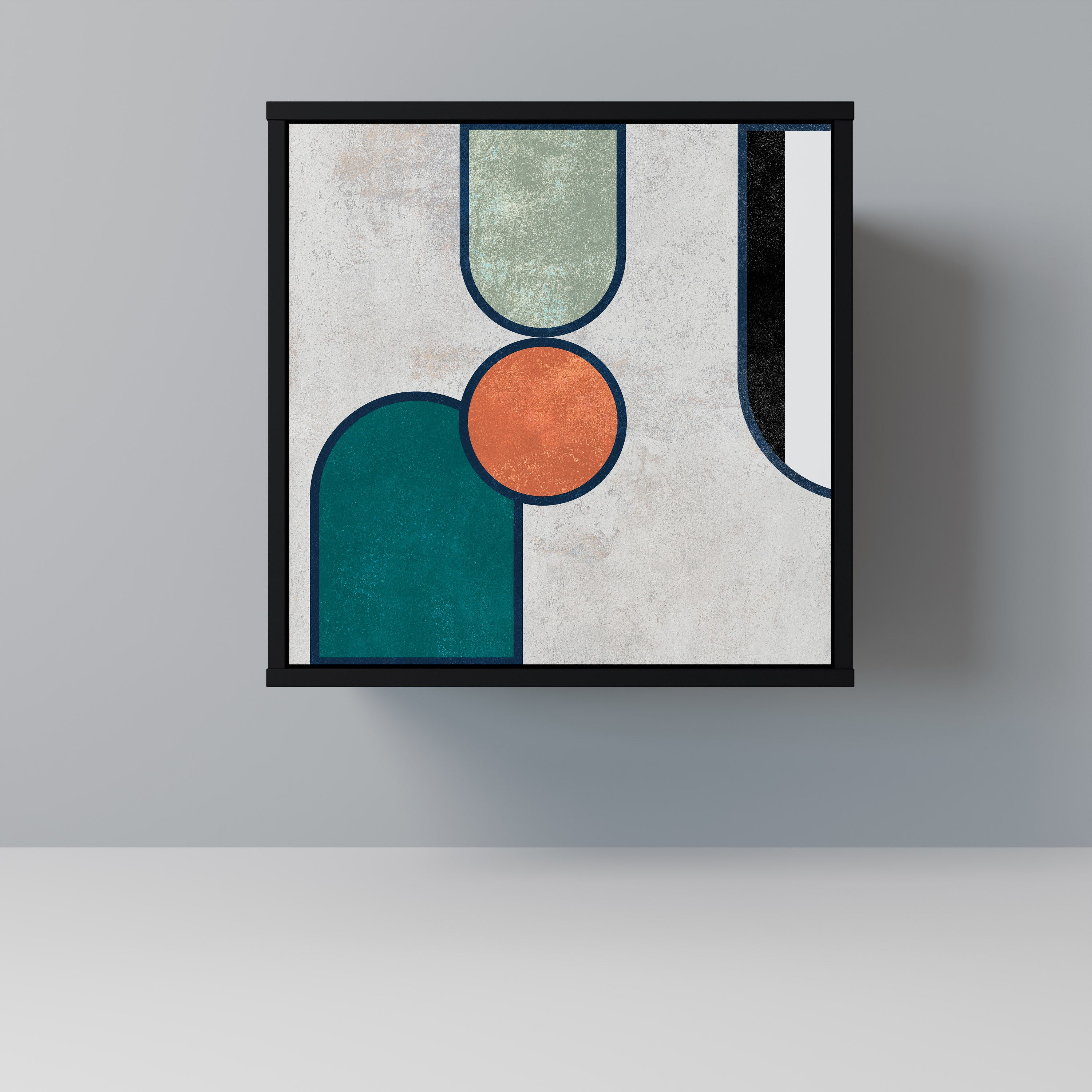 COOL STORY Komoda 1-drzwiowa korpus Czarny