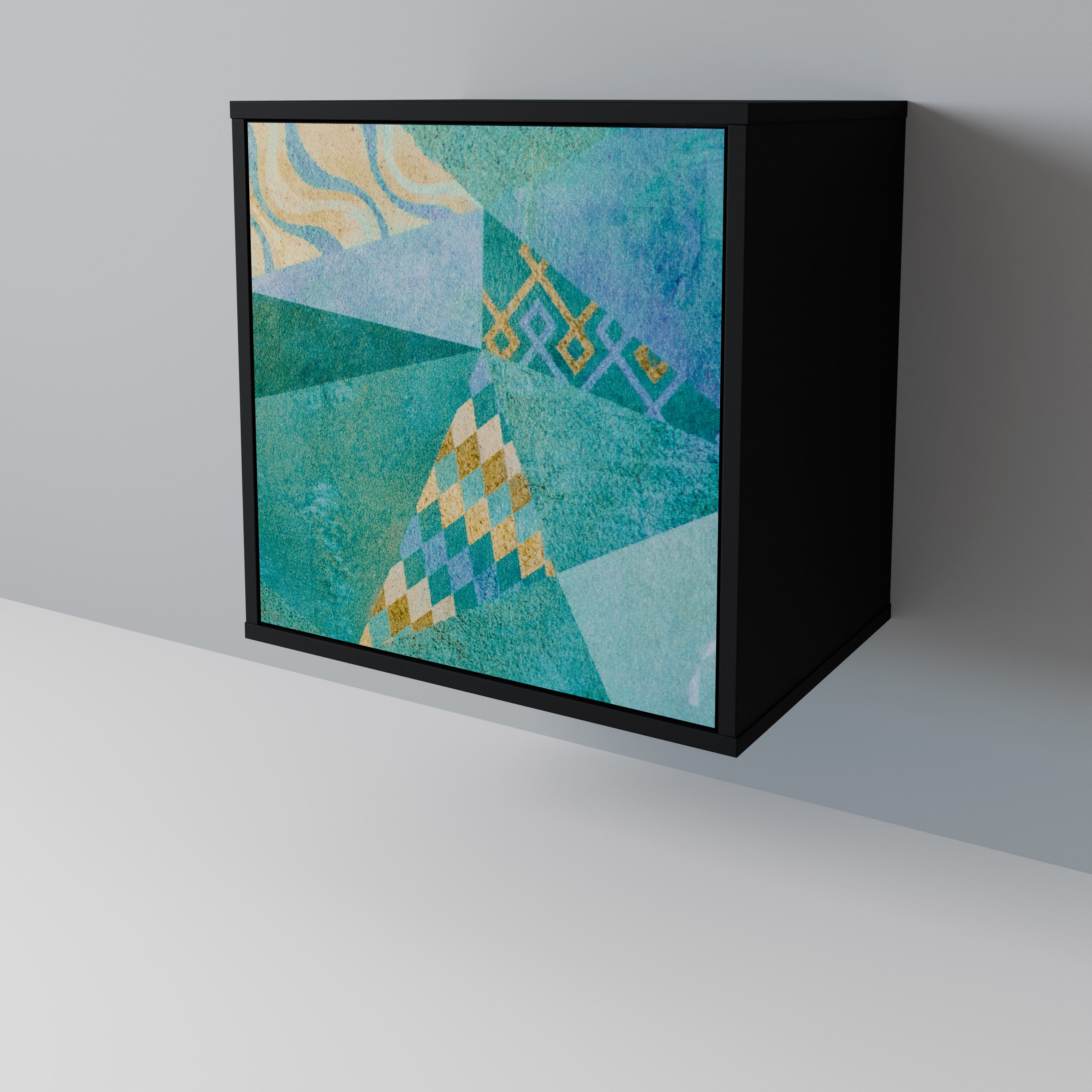 SPECTRUM SPLENDOR Komoda 1-drzwiowa korpus Czarny