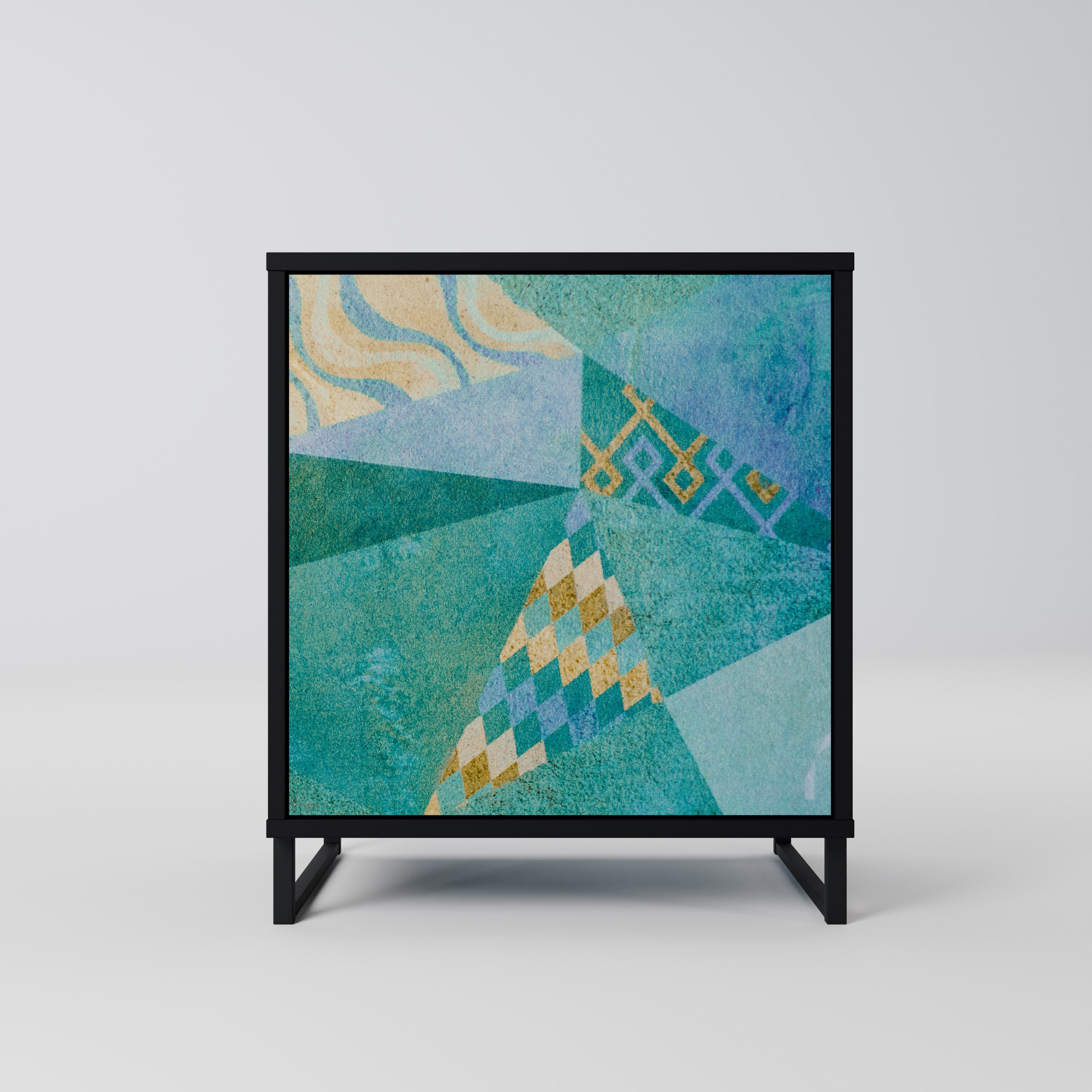 SPECTRUM SPLENDOR Komoda 1-drzwiowa korpus Czarny