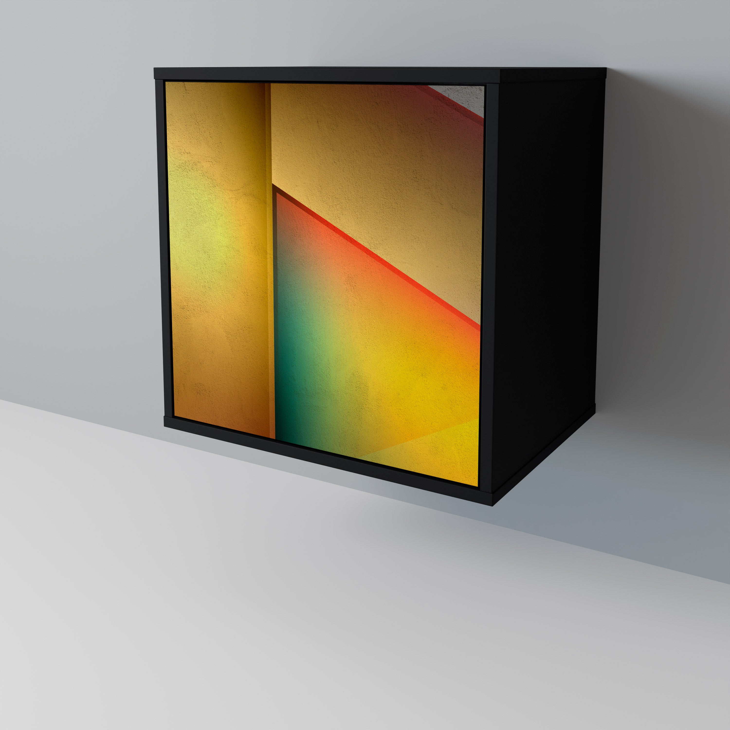 PIERCING SHARPNESS Komoda 1-drzwiowa korpus Czarny