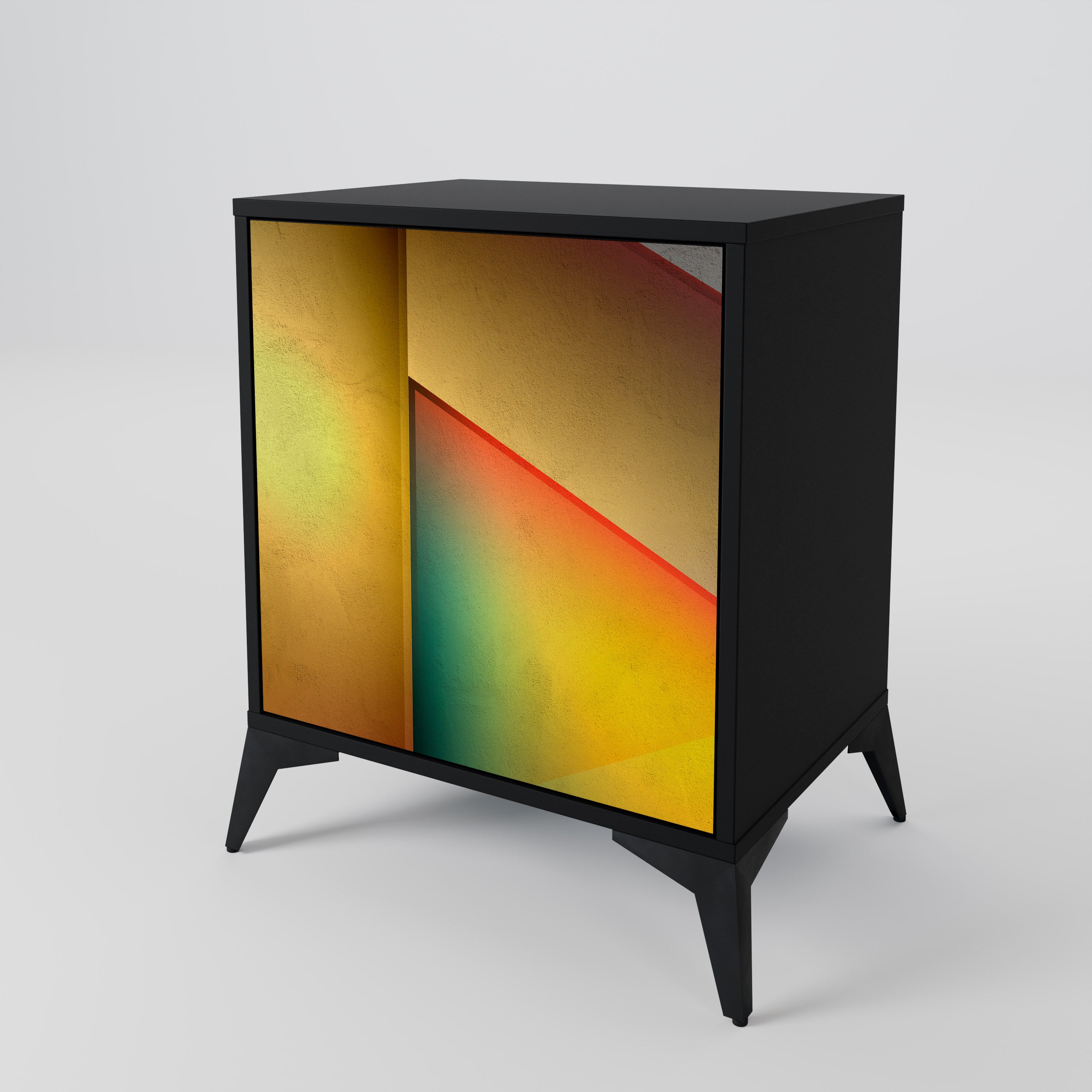 PIERCING SHARPNESS Komoda 1-drzwiowa korpus Czarny