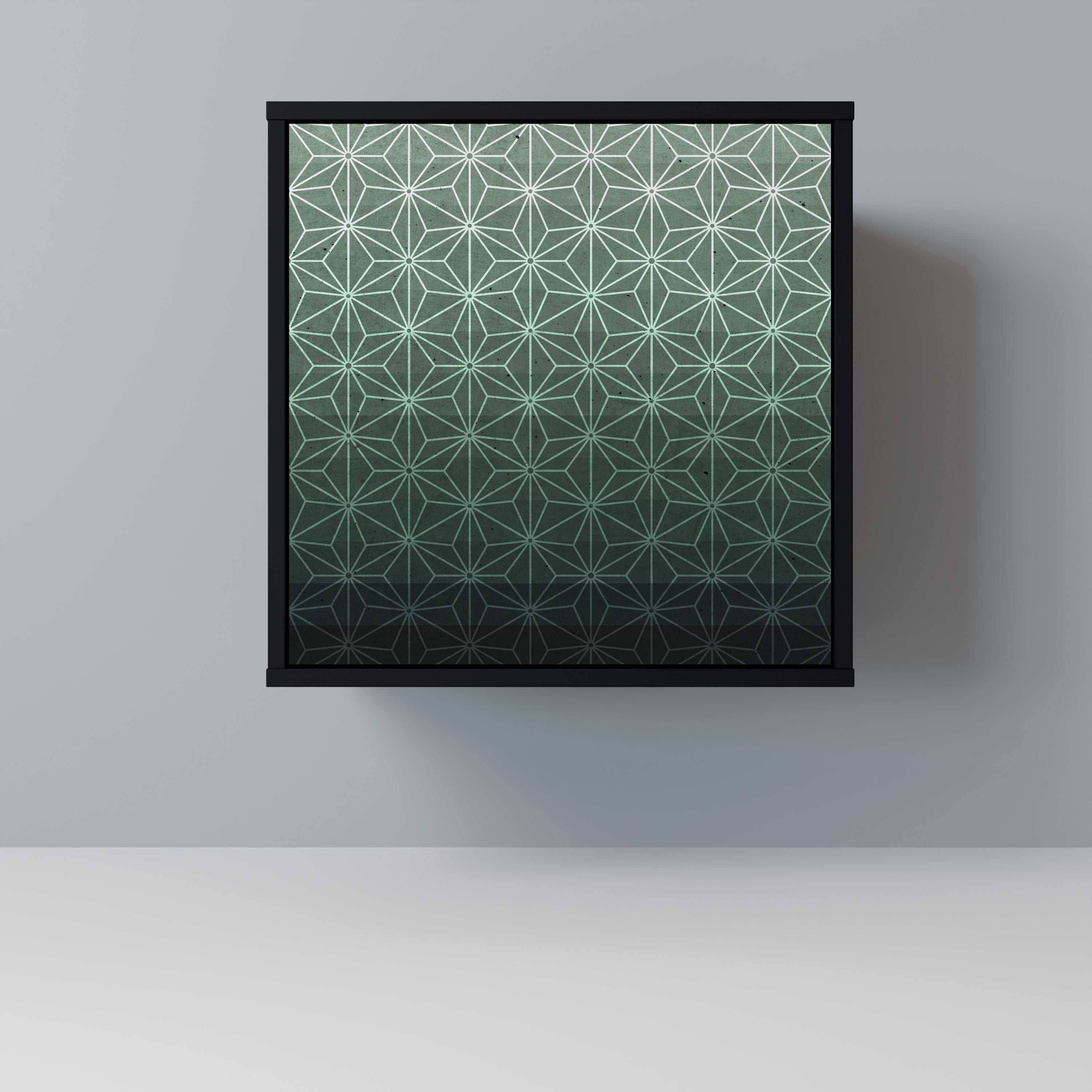 ORNAMENTAL GLIMMER Komoda 1-drzwiowa korpus Czarny