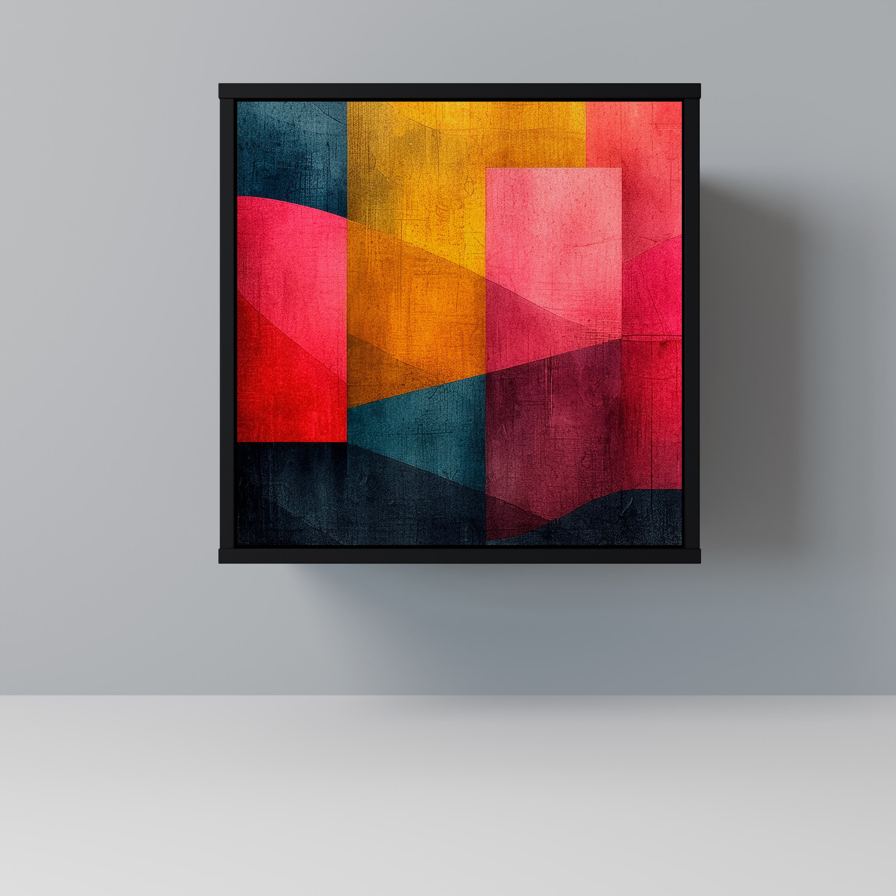 COLORFUL SOUNDS Komoda 1-drzwiowa korpus Czarny