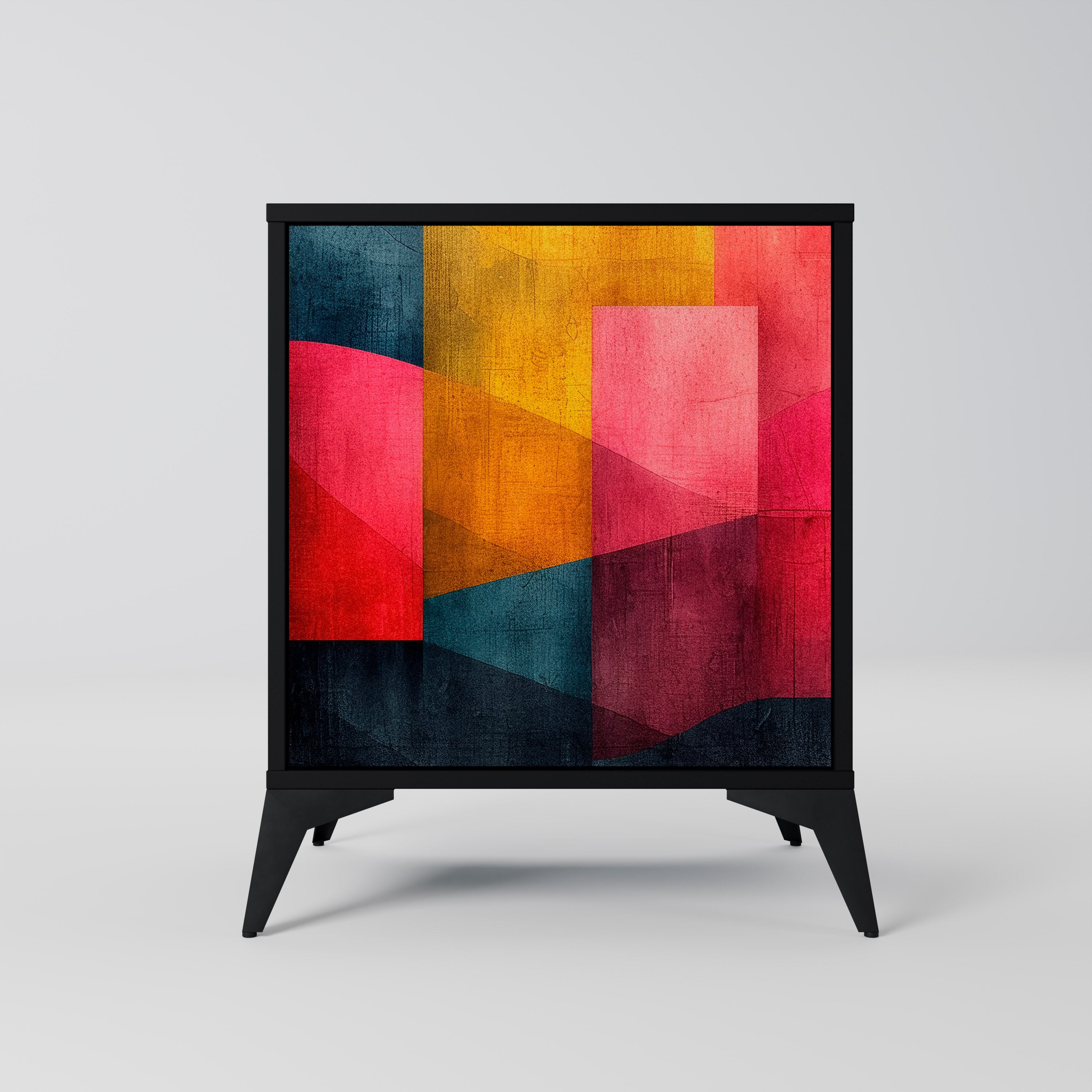 COLORFUL SOUNDS Komoda 1-drzwiowa korpus Czarny