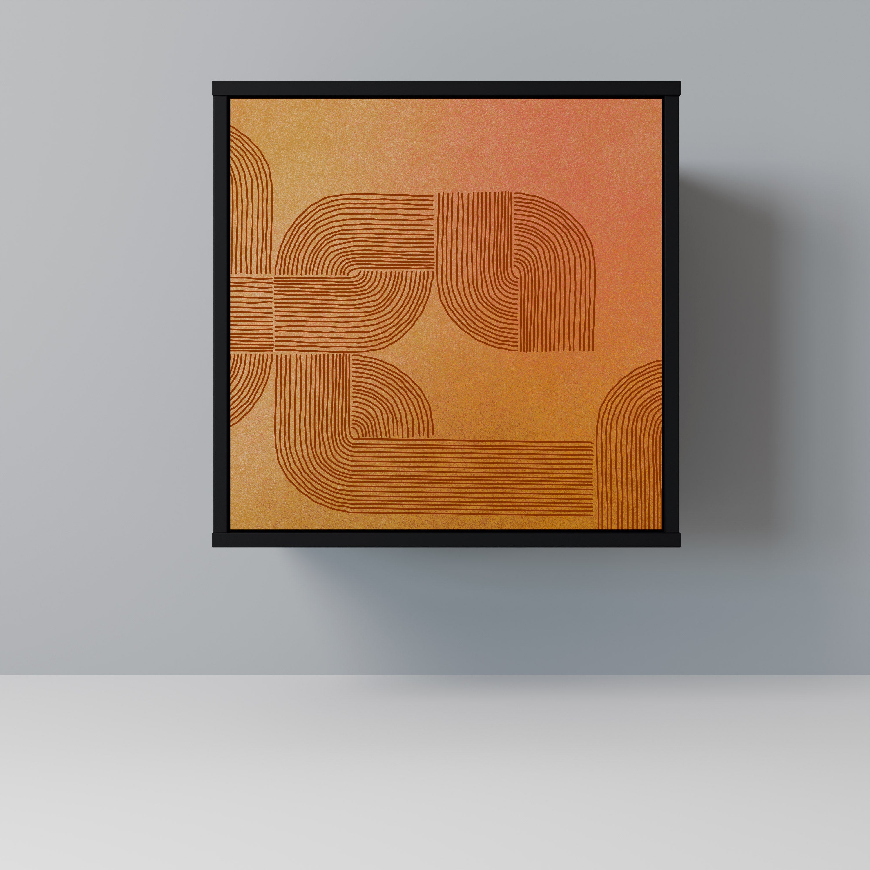 STRENGTHENING RELATION Komoda 1-drzwiowa korpus Czarny