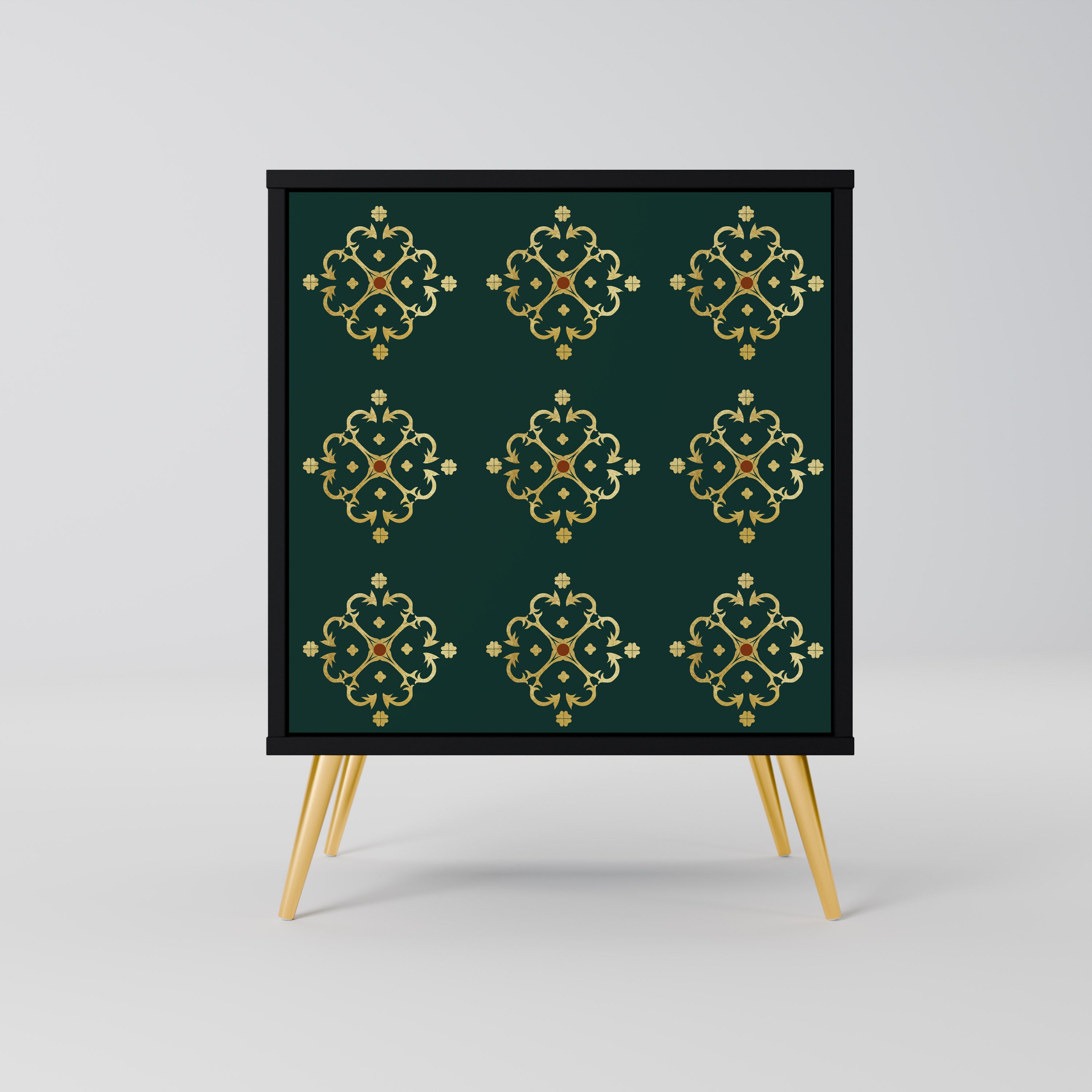 ROYAL MEDALLION Komoda 1-drzwiowa korpus Czarny