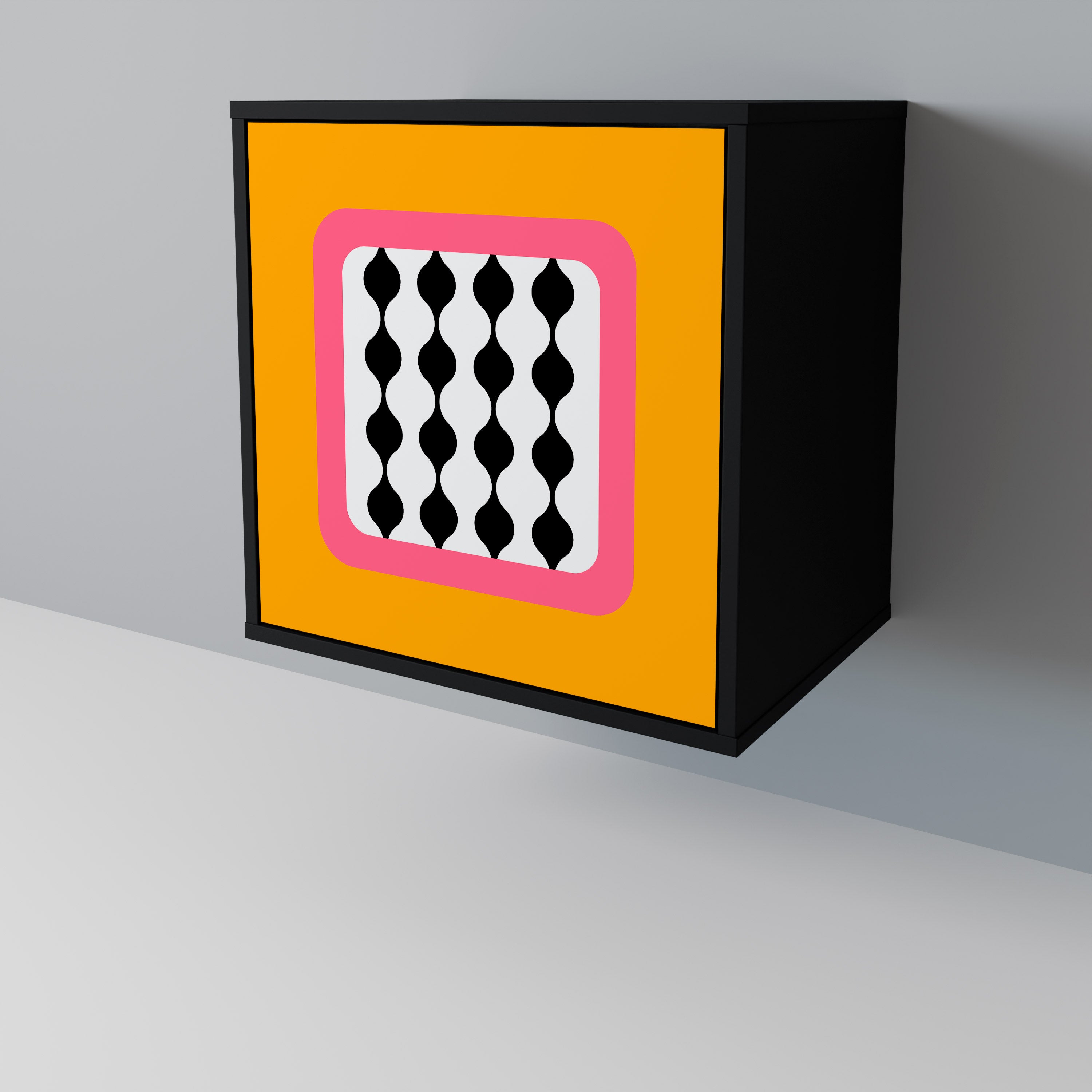 TEARS IN HEAVEN Komoda 1-drzwiowa korpus Czarny