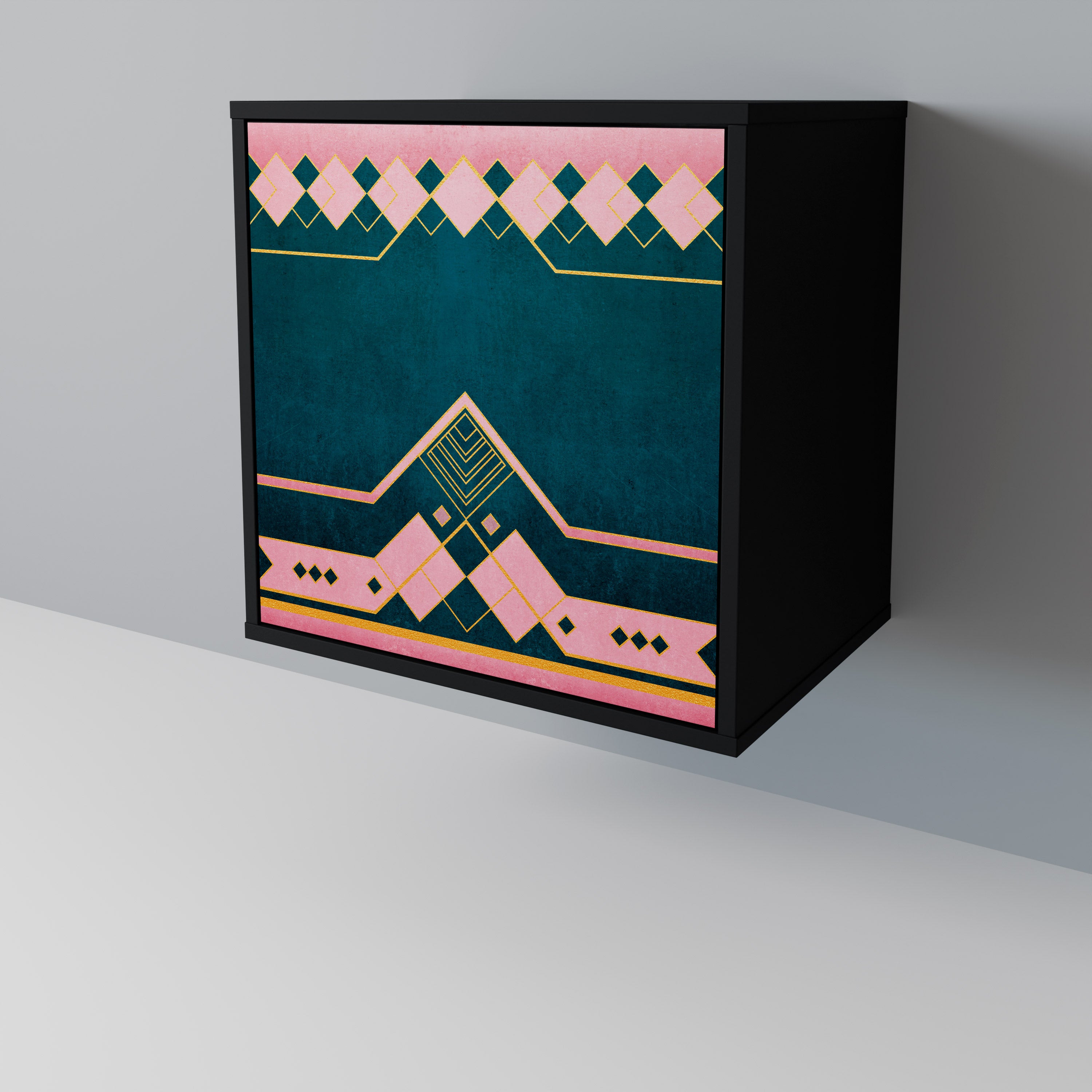 ROYAL COMPOSITION Komoda 1-drzwiowa korpus Czarny