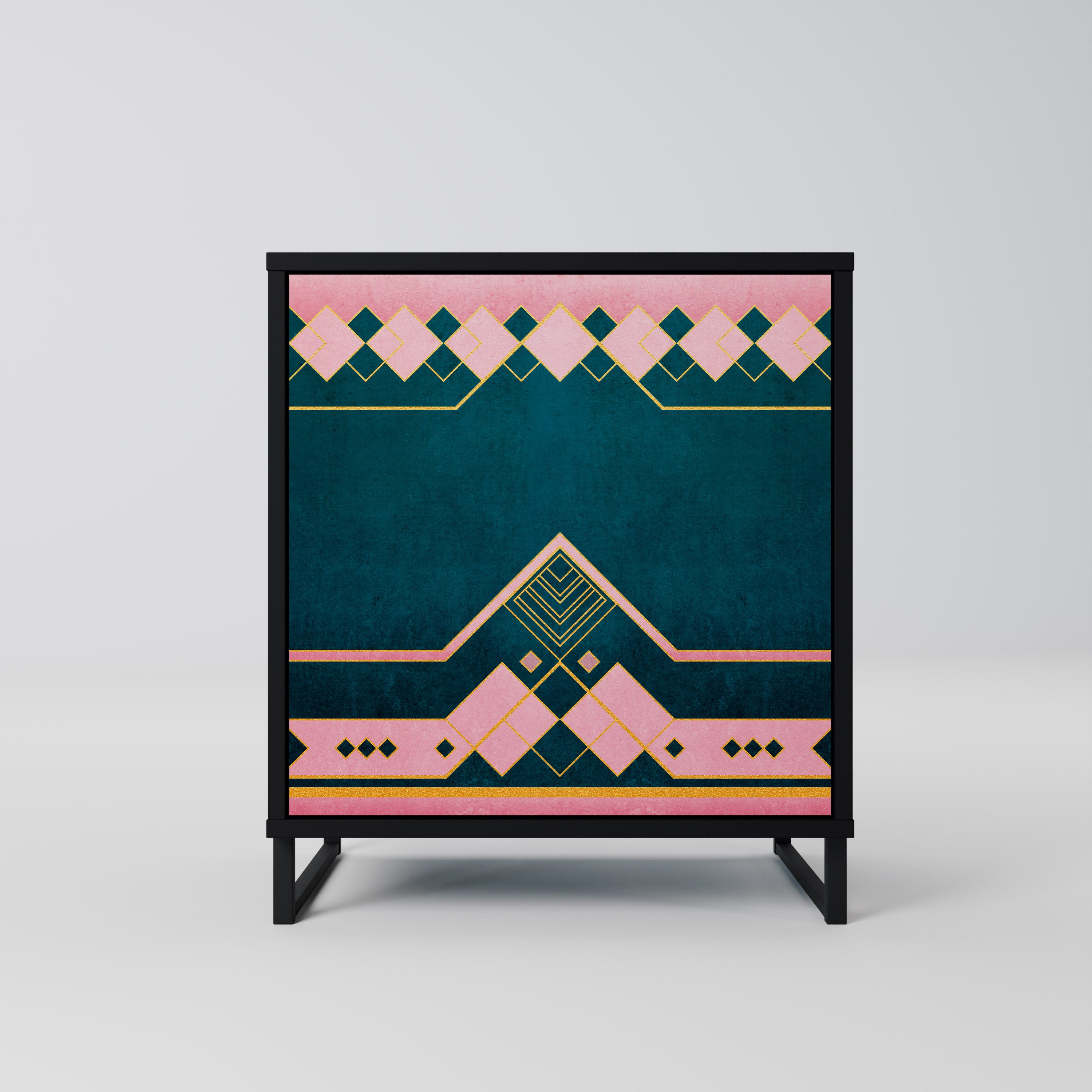 ROYAL COMPOSITION Komoda 1-drzwiowa korpus Czarny