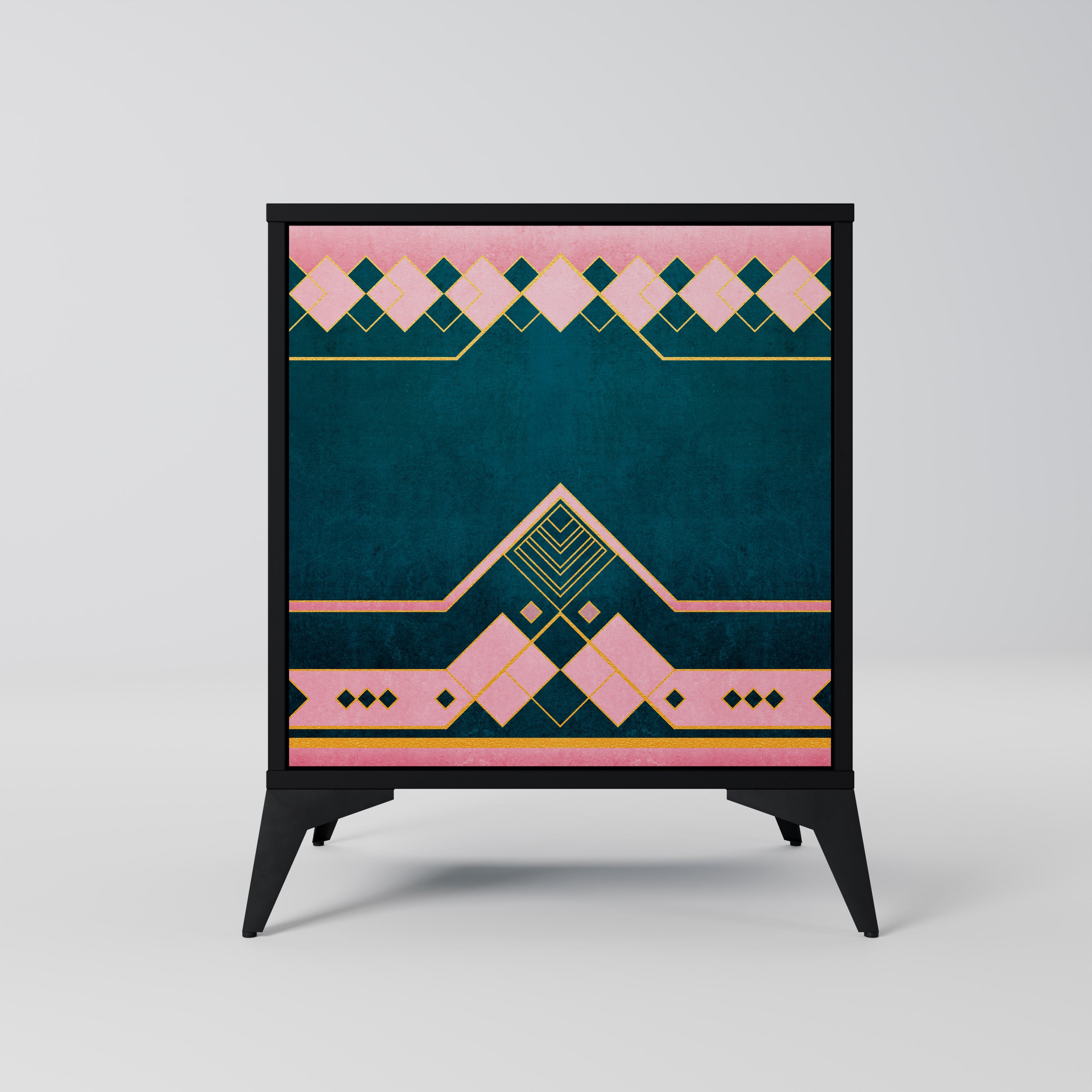 ROYAL COMPOSITION Komoda 1-drzwiowa korpus Czarny