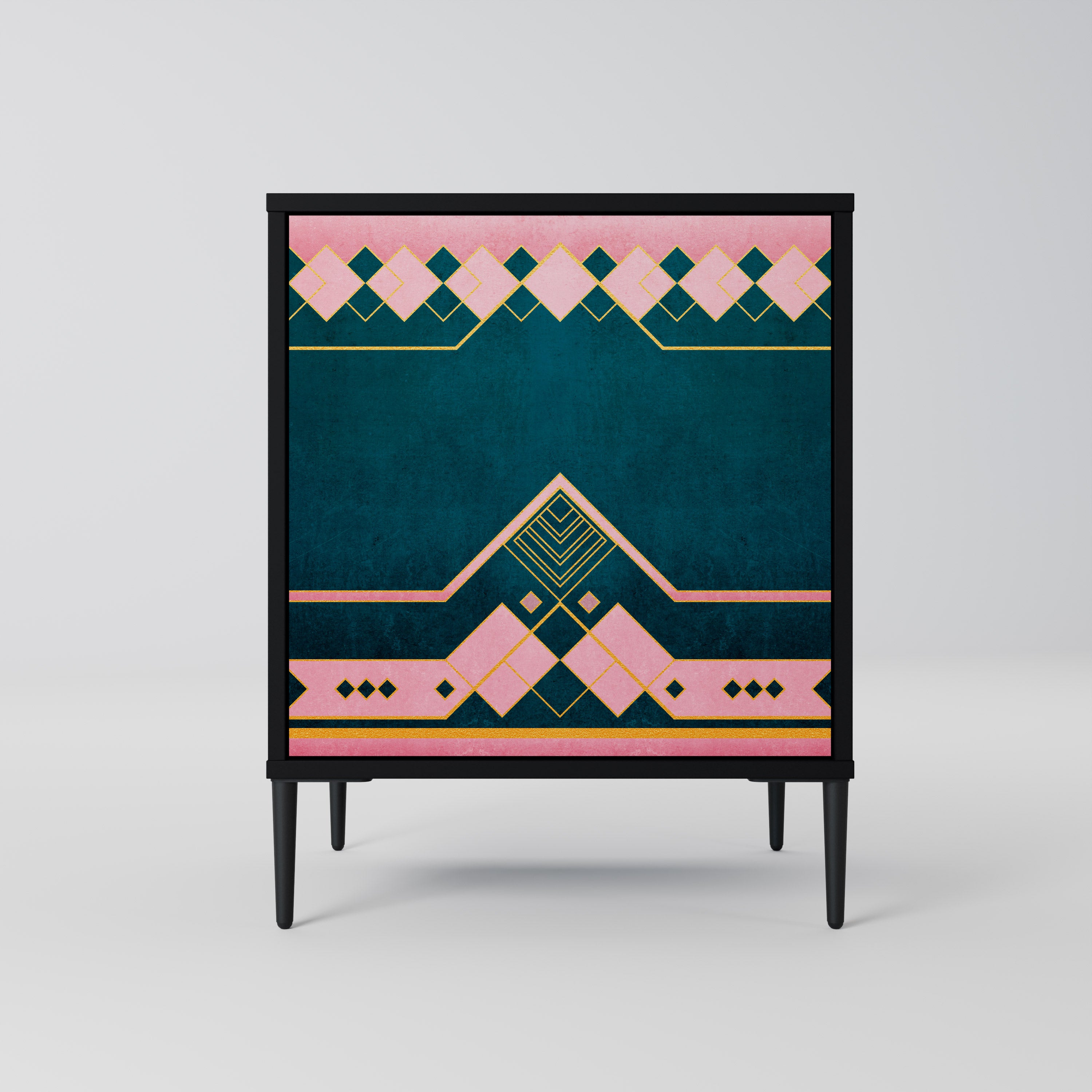 ROYAL COMPOSITION Komoda 1-drzwiowa korpus Czarny