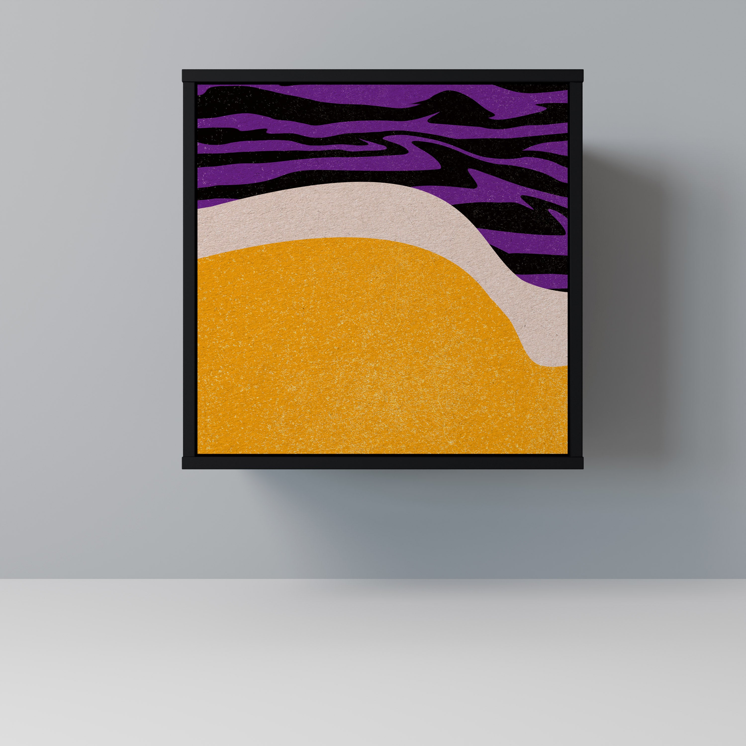 INDEPENDENT BORDER Komoda 1-drzwiowa korpus Czarny