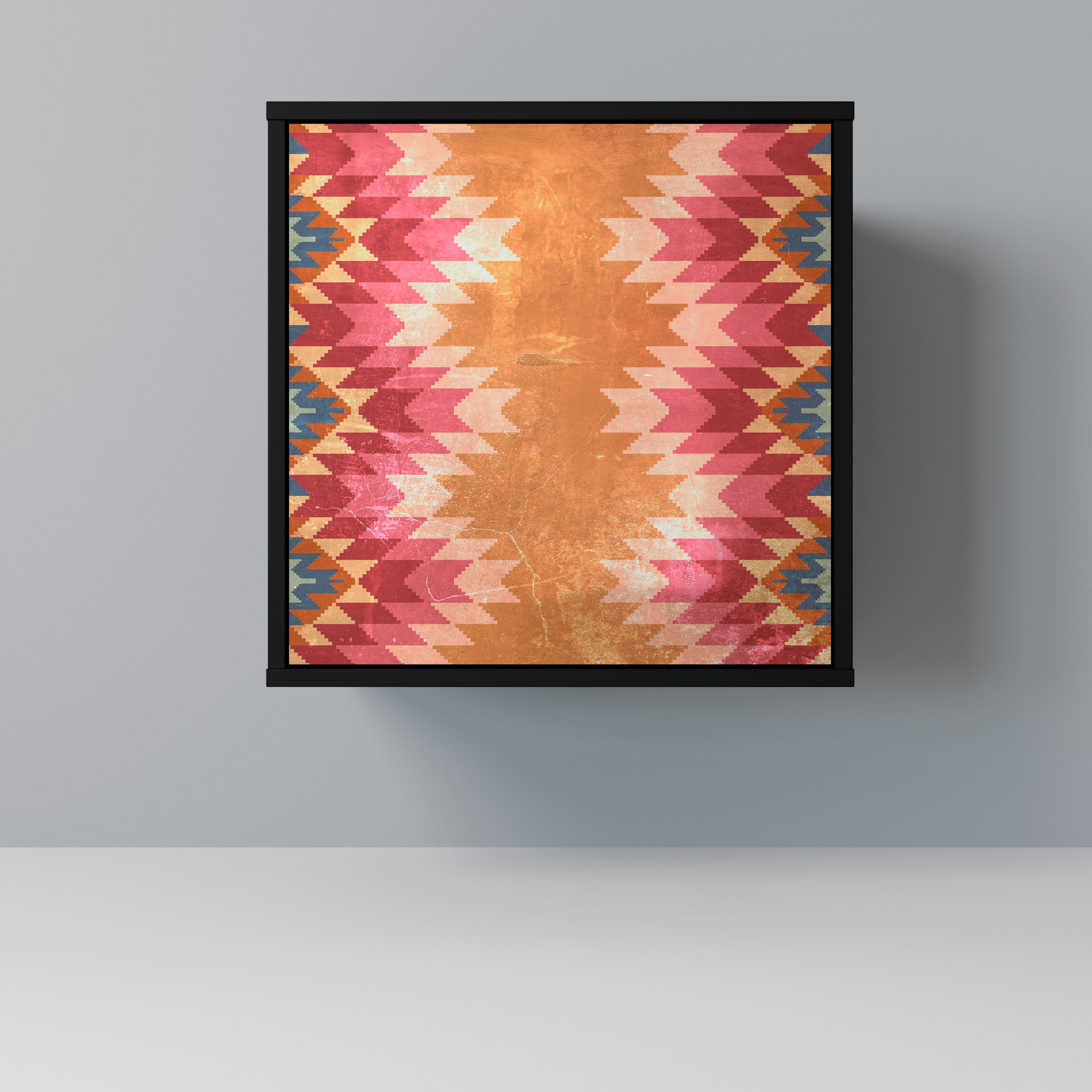 INDIAN FOLK Komoda 1-drzwiowa korpus Czarny