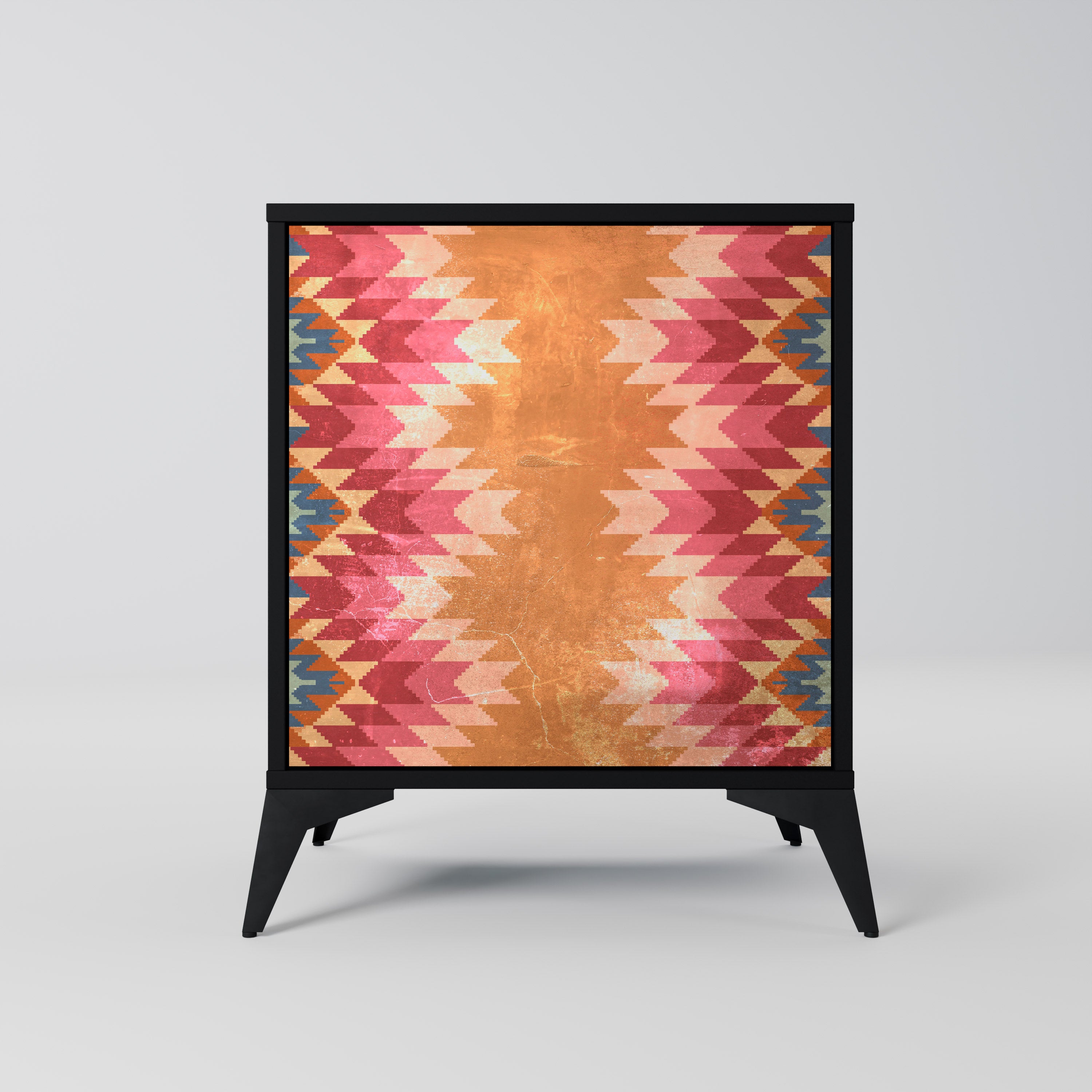 INDIAN FOLK Komoda 1-drzwiowa korpus Czarny