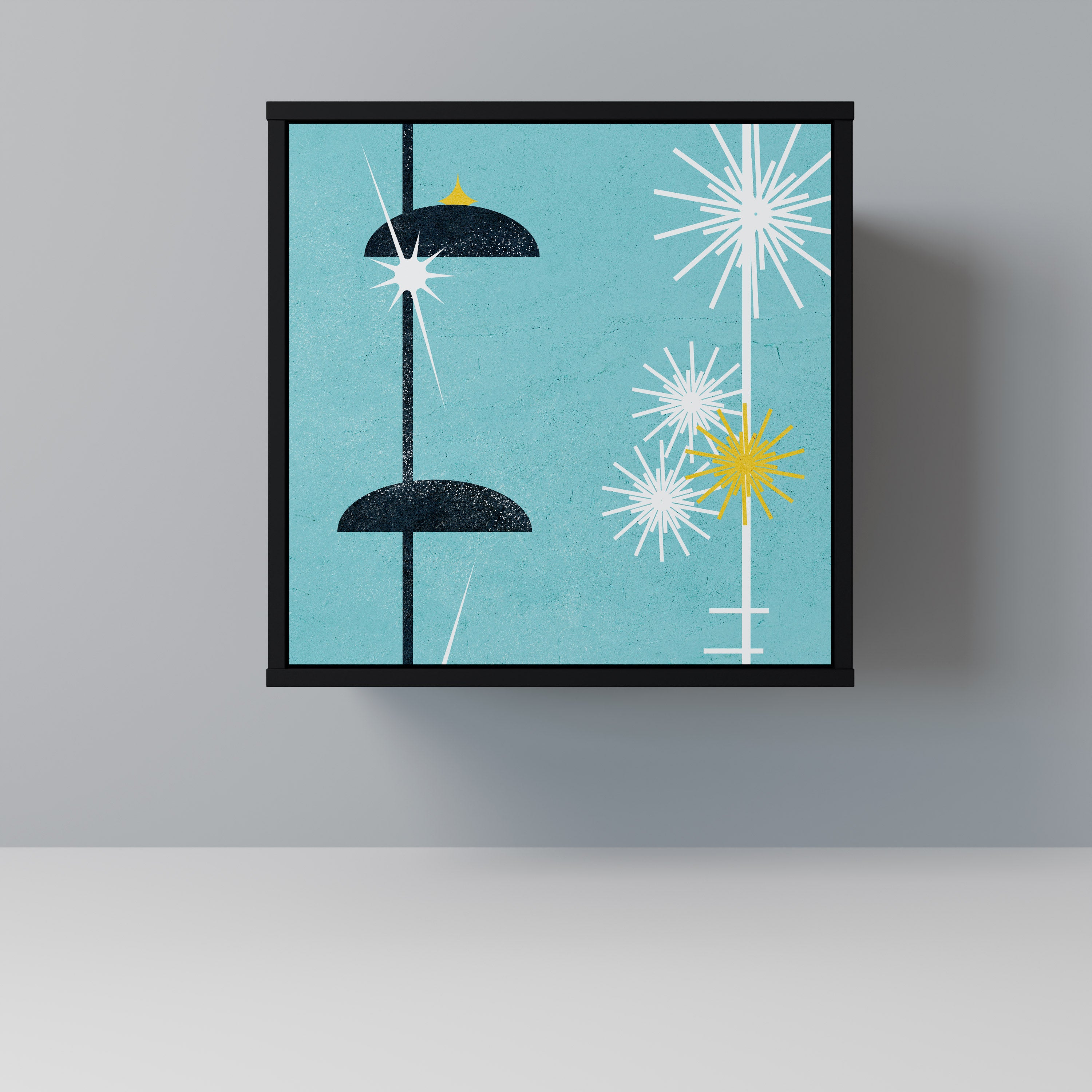 PATHS TO HAPPINESS Komoda 1-drzwiowa korpus Czarny