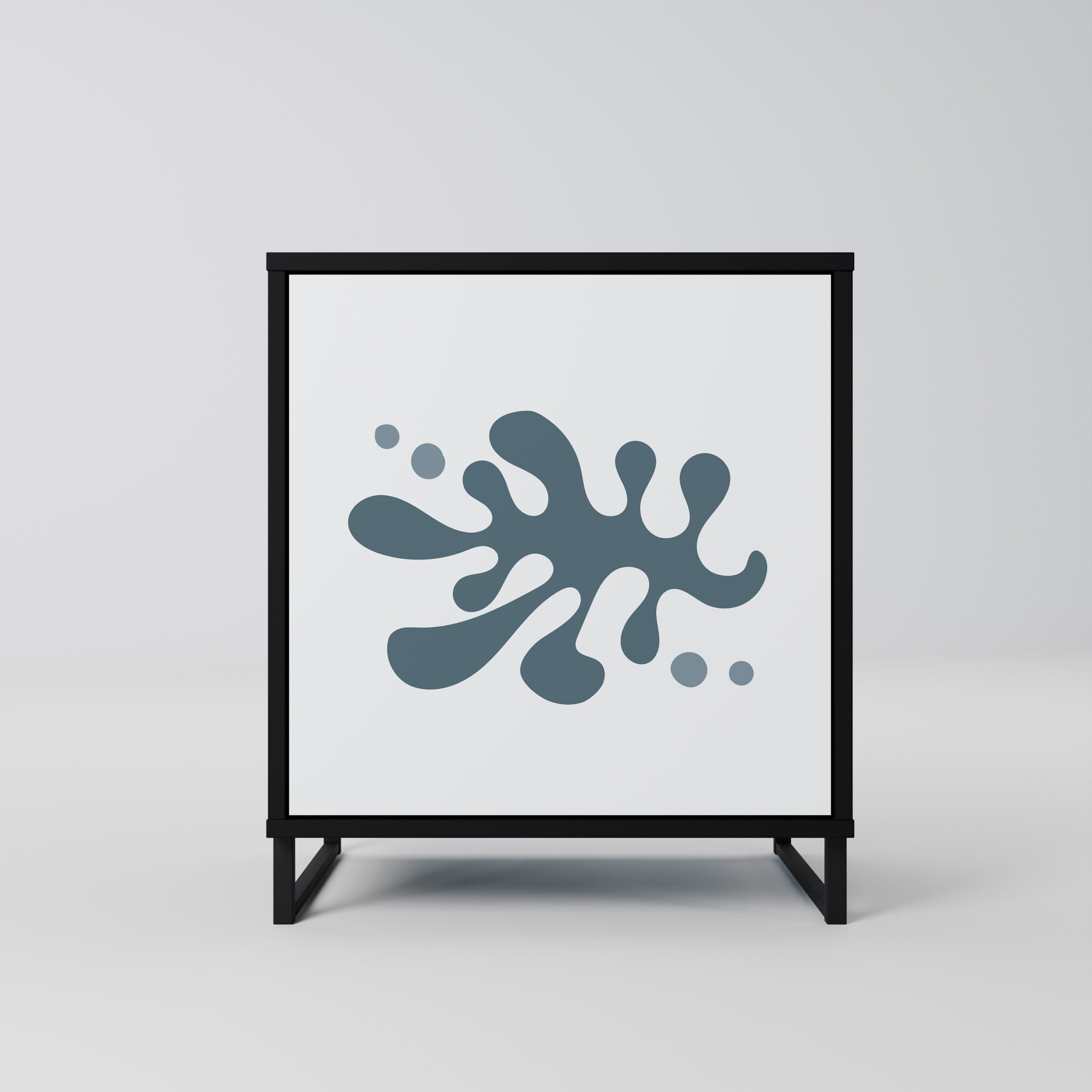 WONDERLAND VEGETATION Komoda 1-drzwiowa korpus Czarny