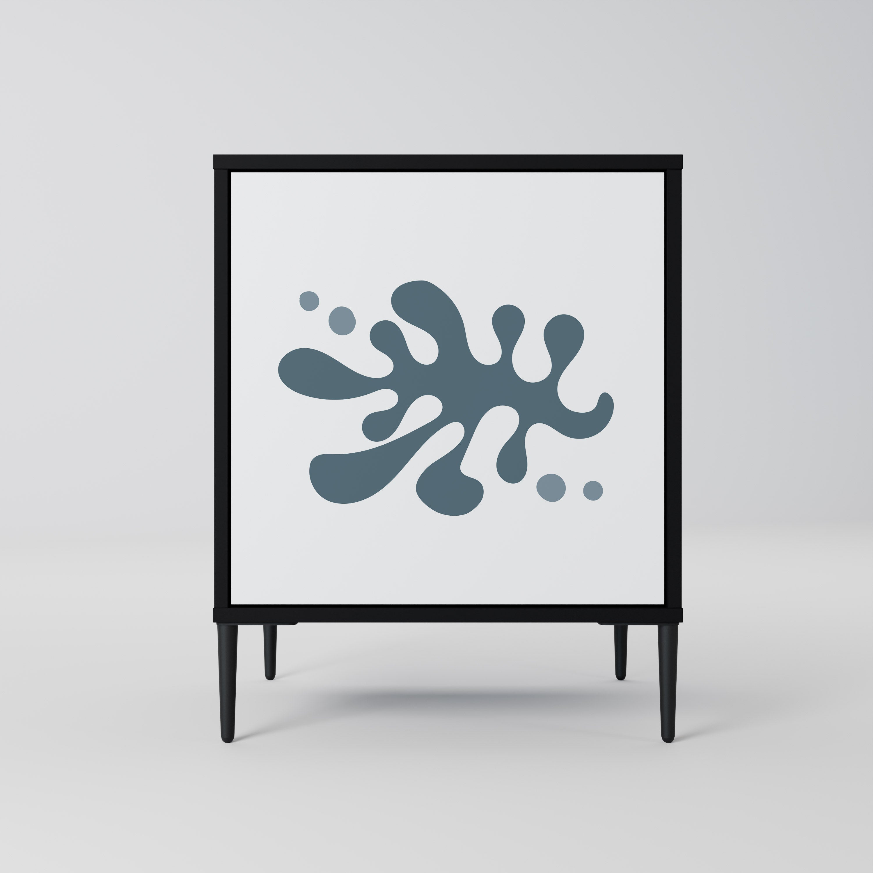 WONDERLAND VEGETATION Komoda 1-drzwiowa korpus Czarny