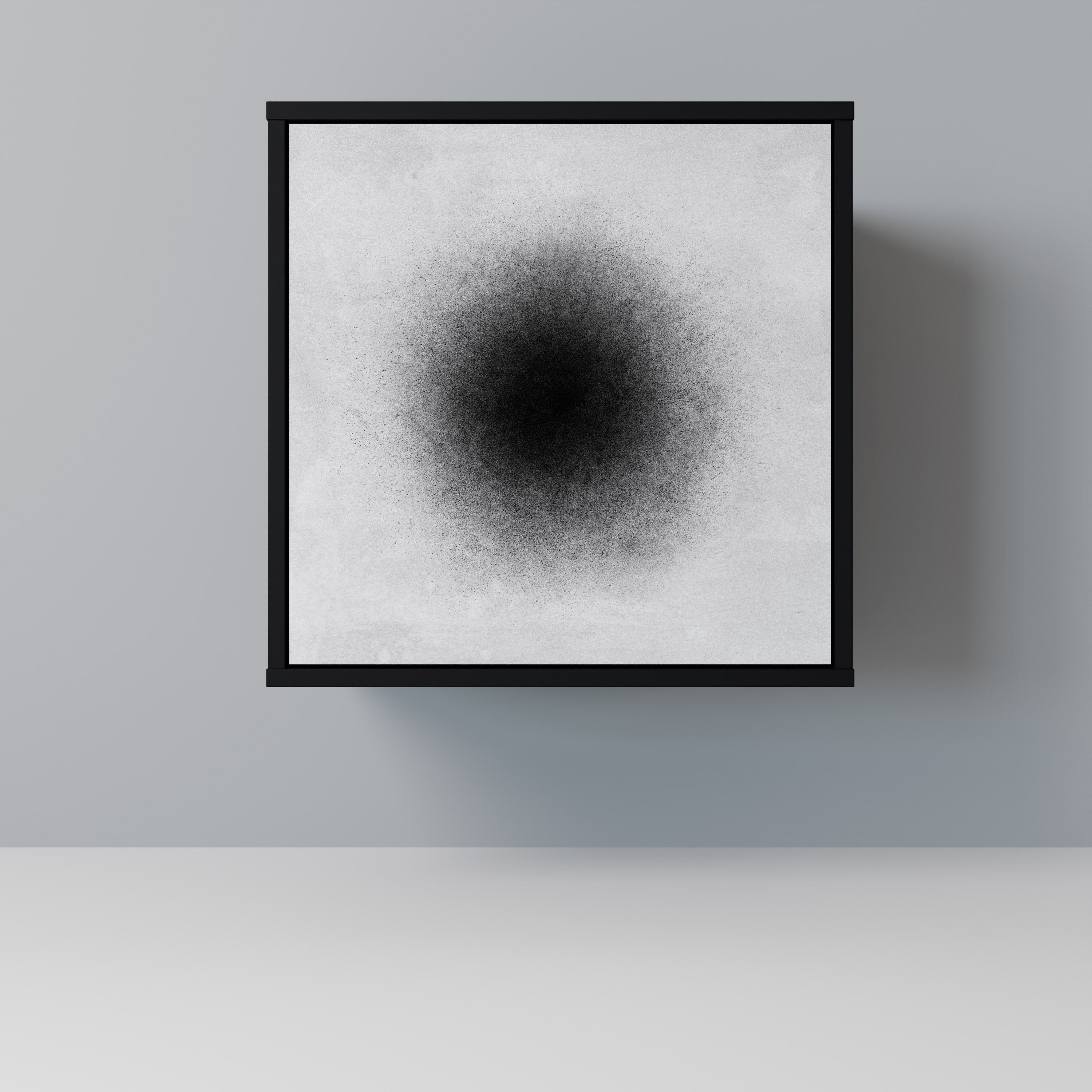 BLACK HOLE Komoda 1-drzwiowa korpus Czarny