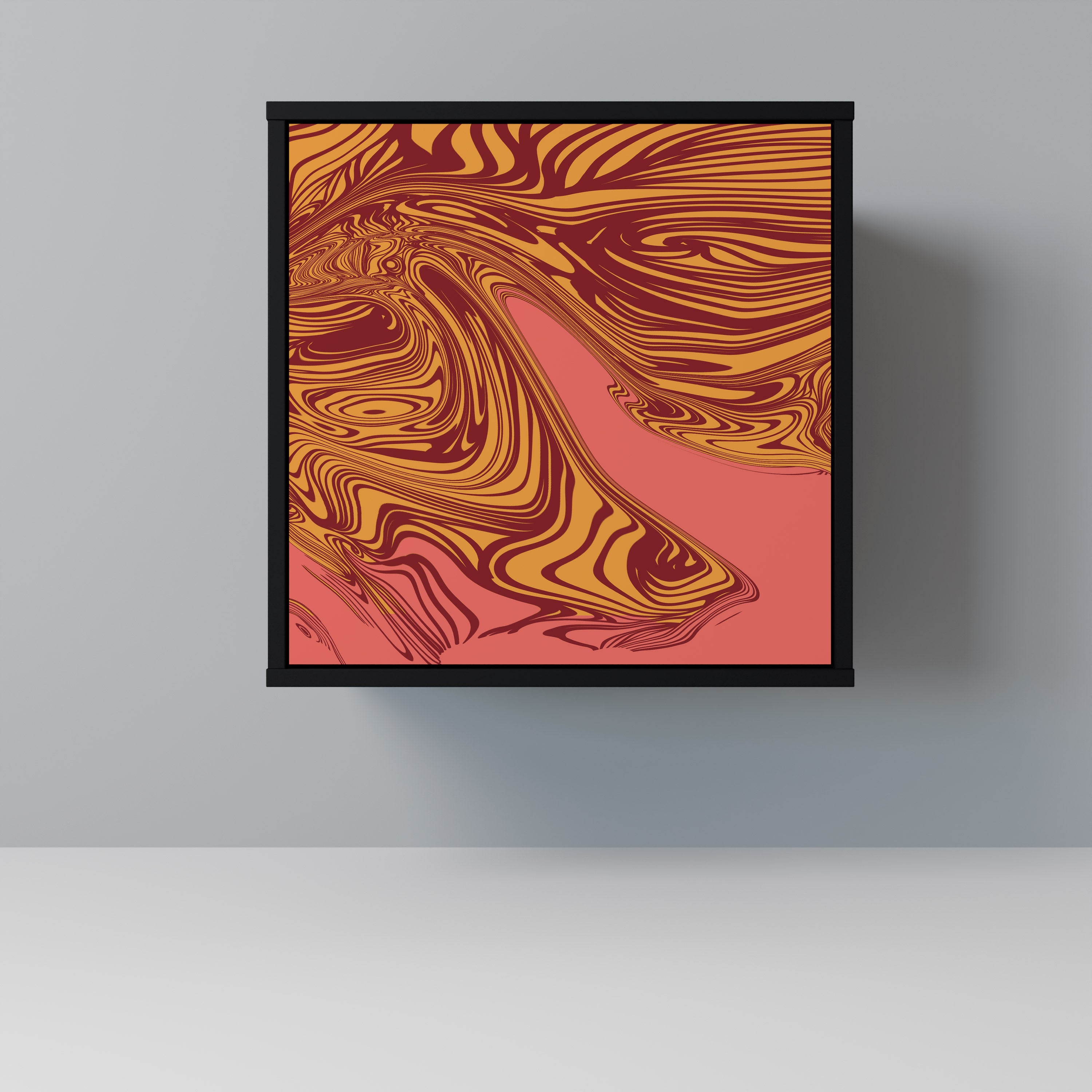 FLOATING THOUGHTS Komoda 1-drzwiowa korpus Czarny