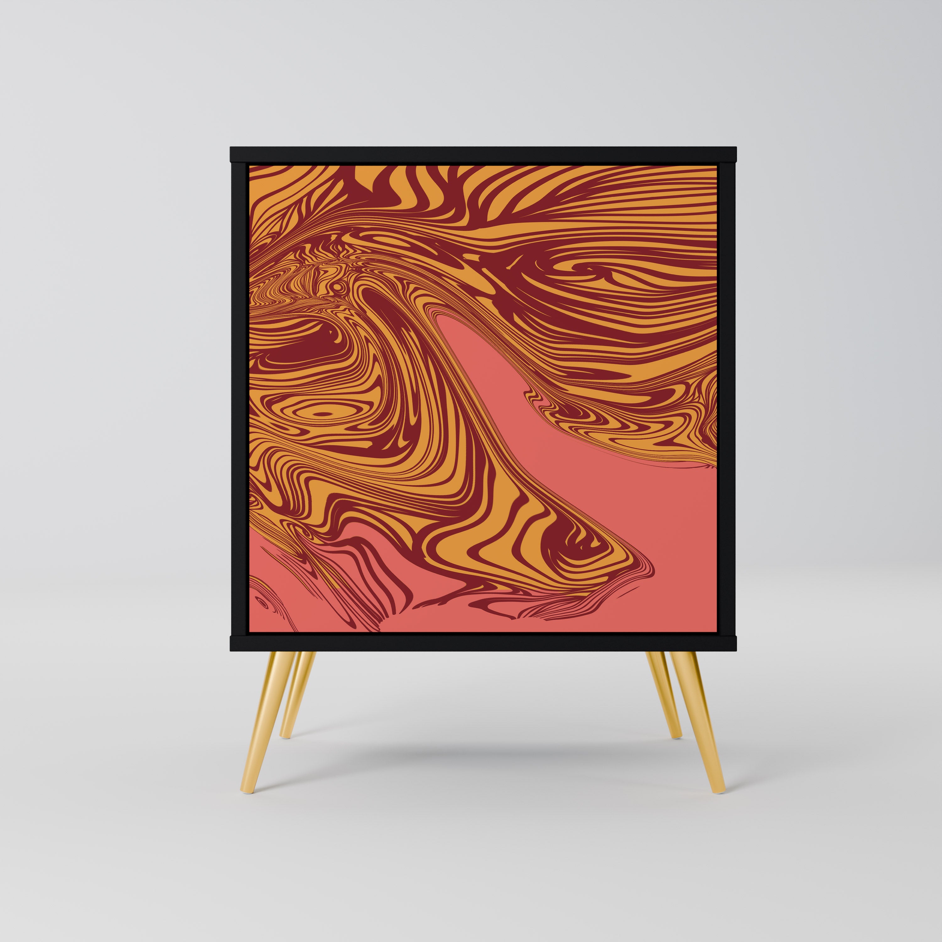 FLOATING THOUGHTS Komoda 1-drzwiowa korpus Czarny