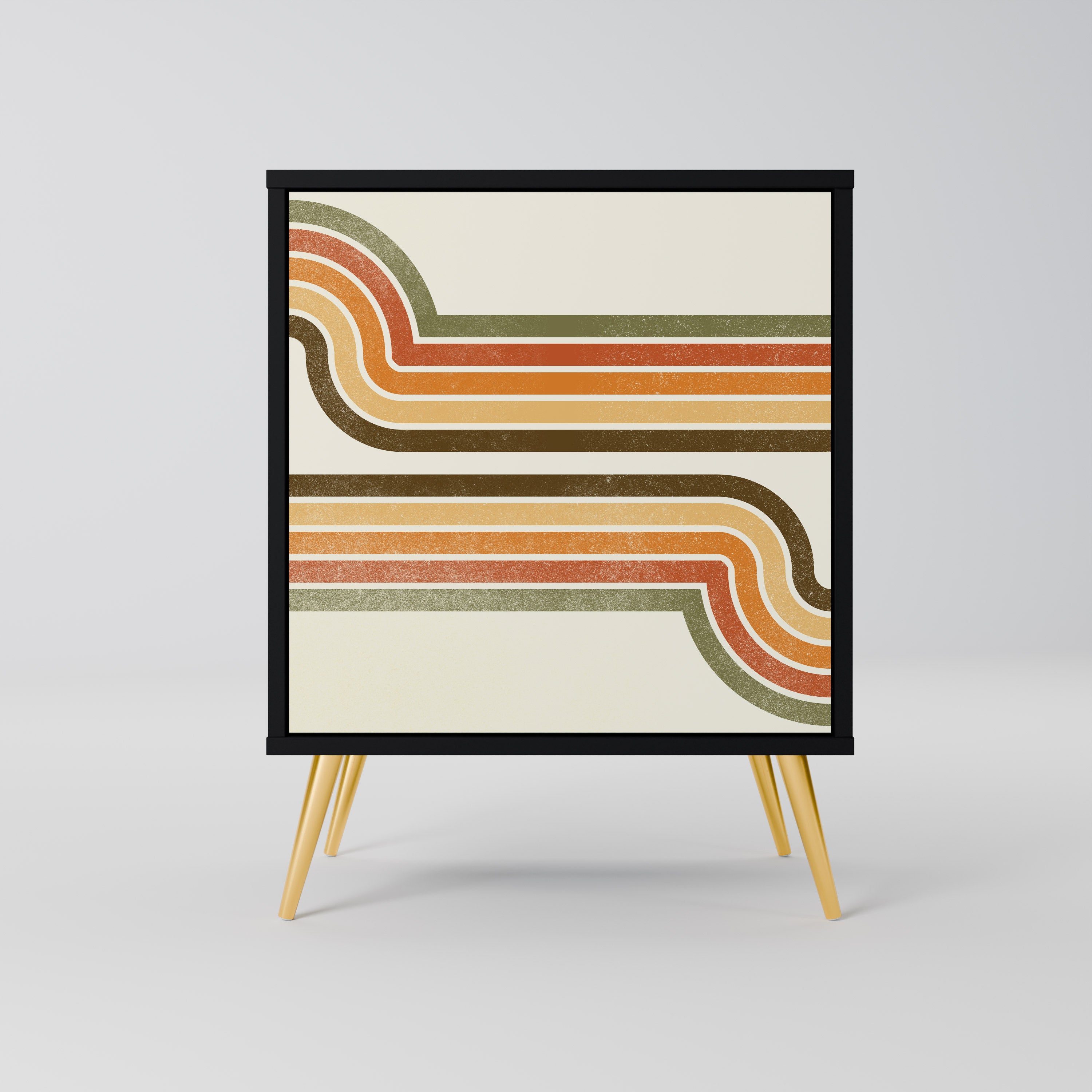 EXCEPTIONAL STREAM Komoda 1-drzwiowa korpus Czarny