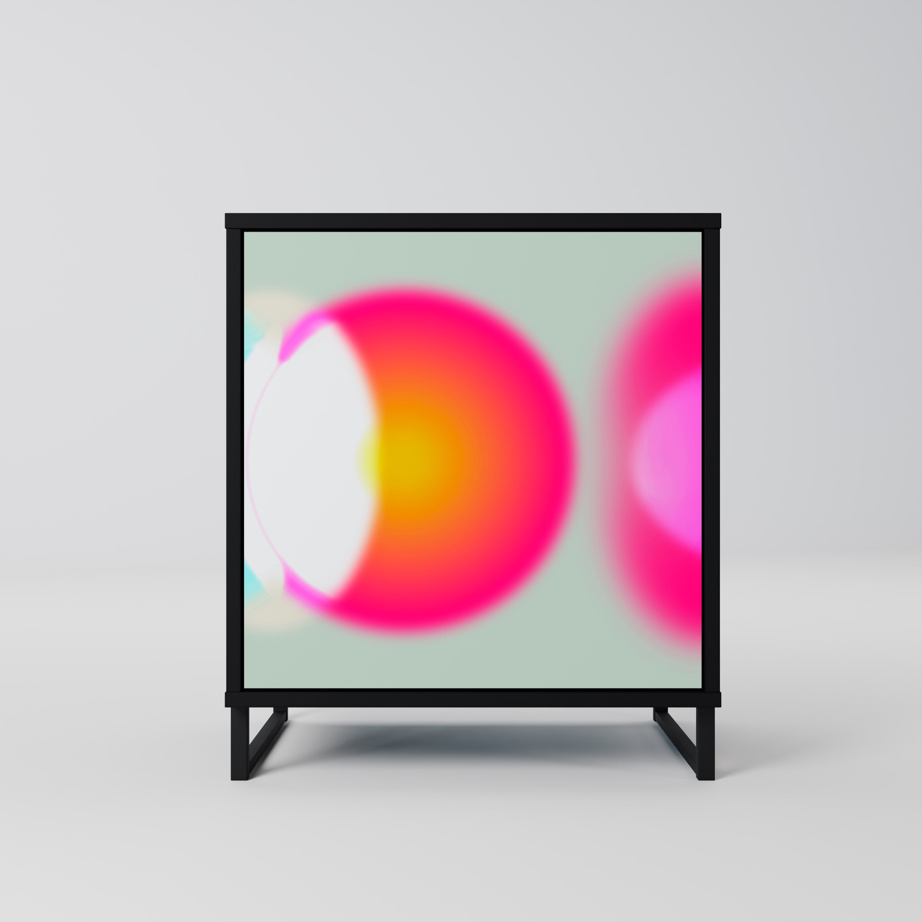 SYMPHONY OF COLORS Komoda 1-drzwiowa korpus Czarny