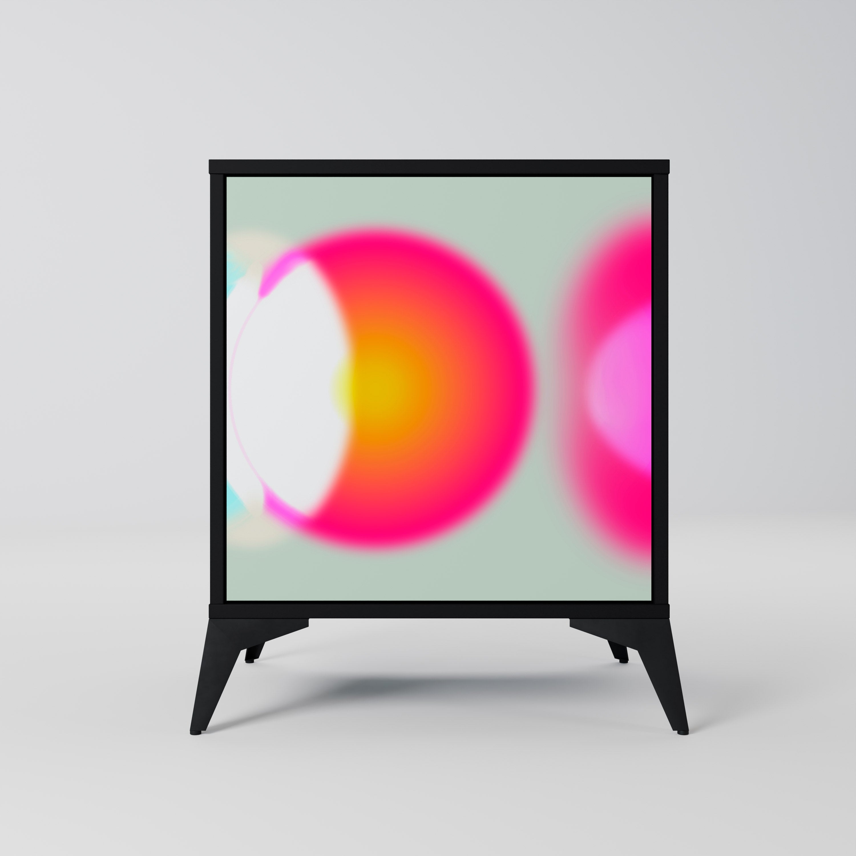 SYMPHONY OF COLORS Komoda 1-drzwiowa korpus Czarny