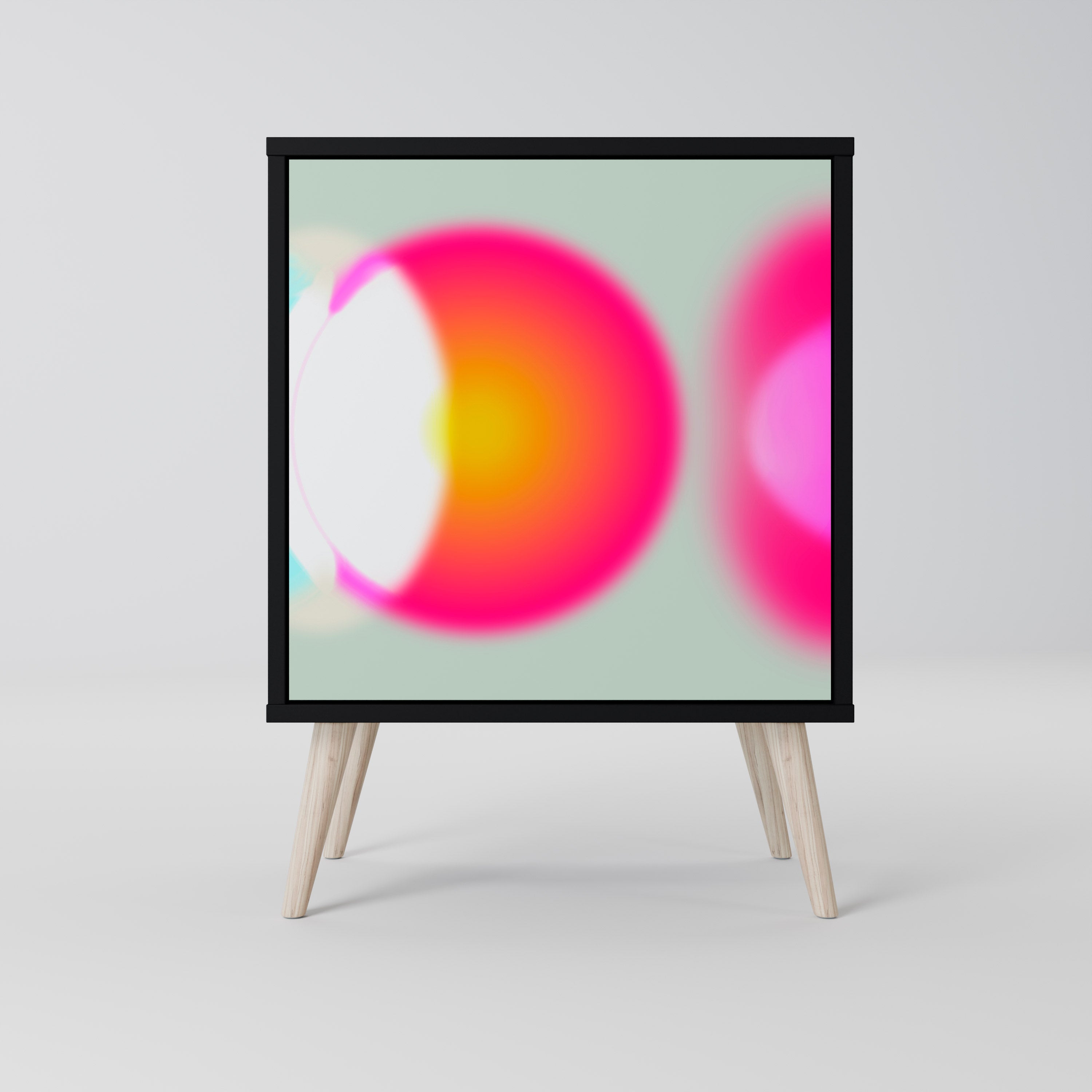 SYMPHONY OF COLORS Komoda 1-drzwiowa korpus Czarny