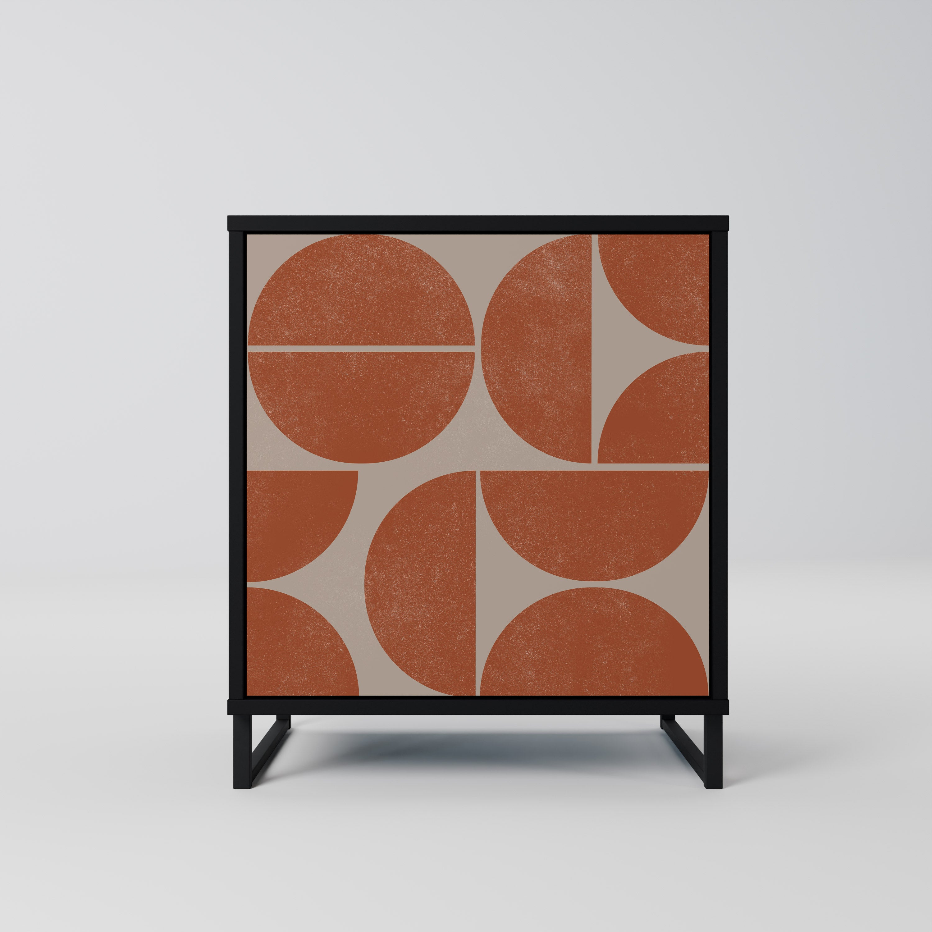 REPETITION COMPULSION Komoda 1-drzwiowa korpus Czarny