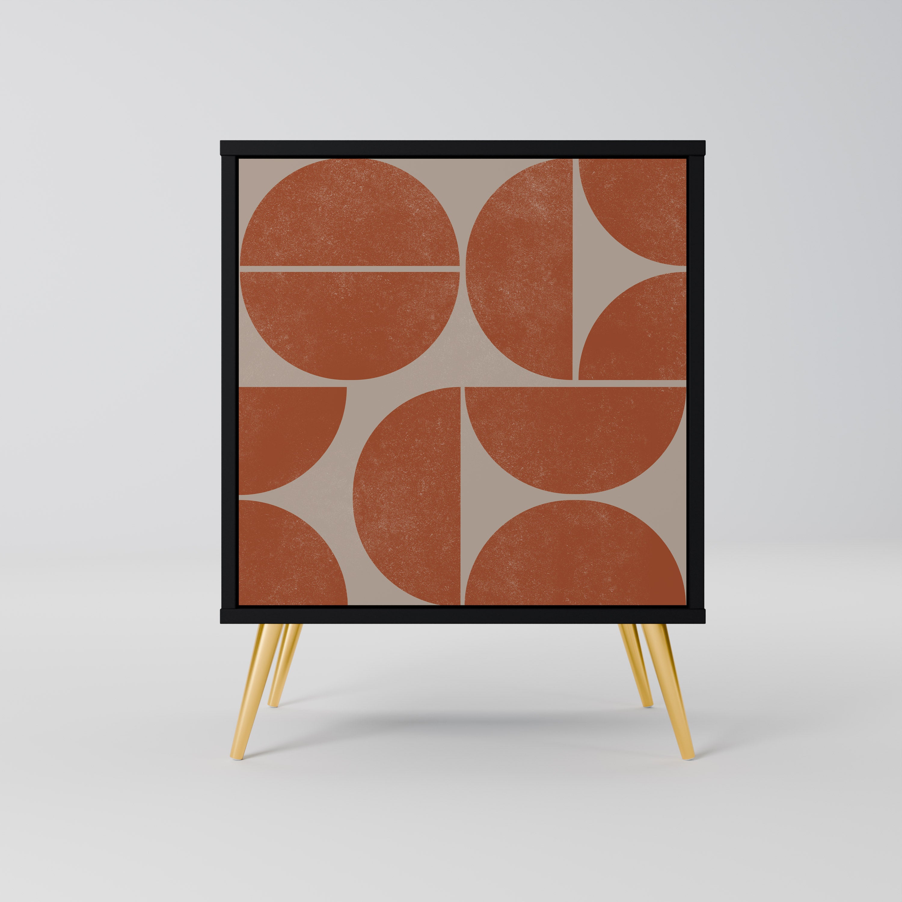 REPETITION COMPULSION Komoda 1-drzwiowa korpus Czarny