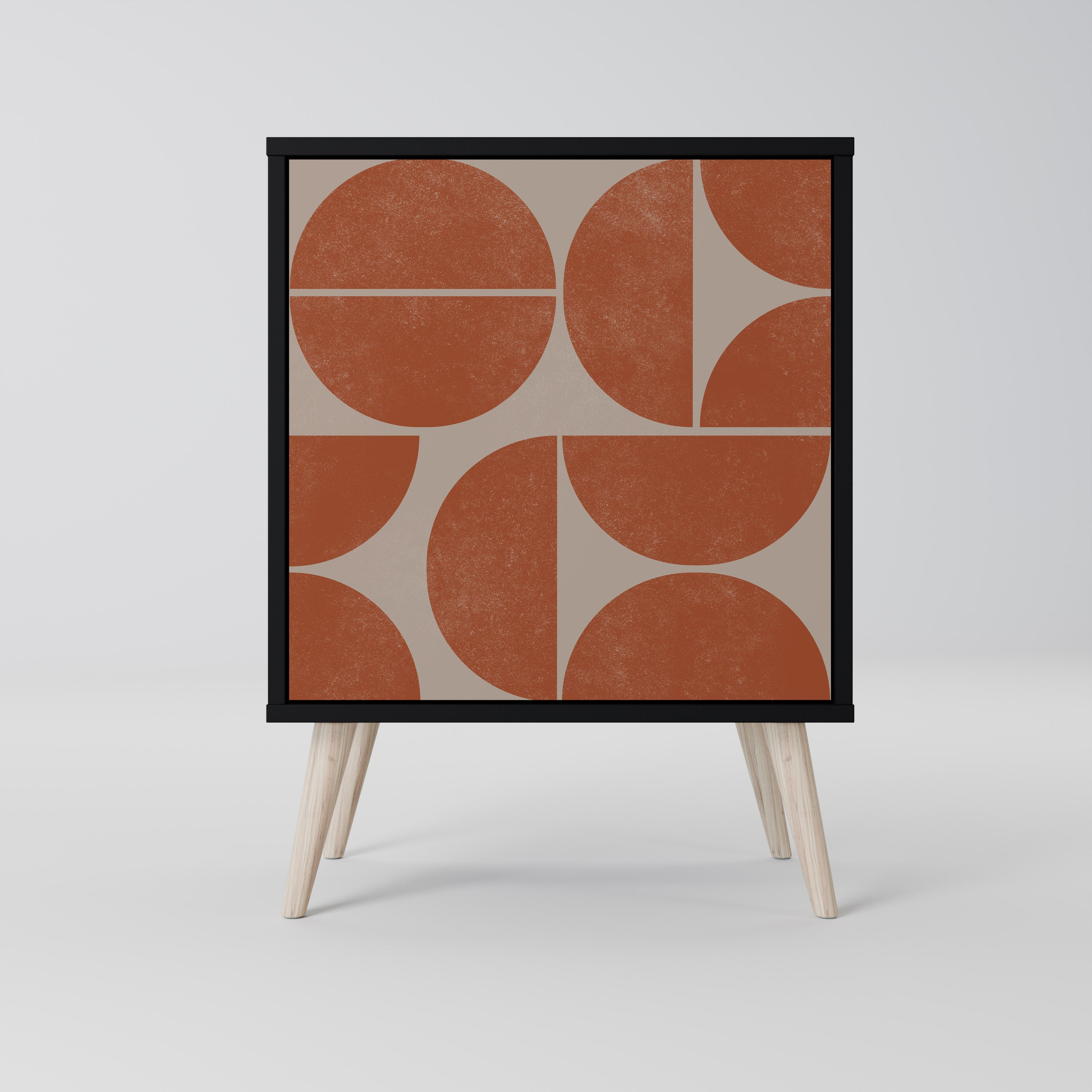 REPETITION COMPULSION Komoda 1-drzwiowa korpus Czarny