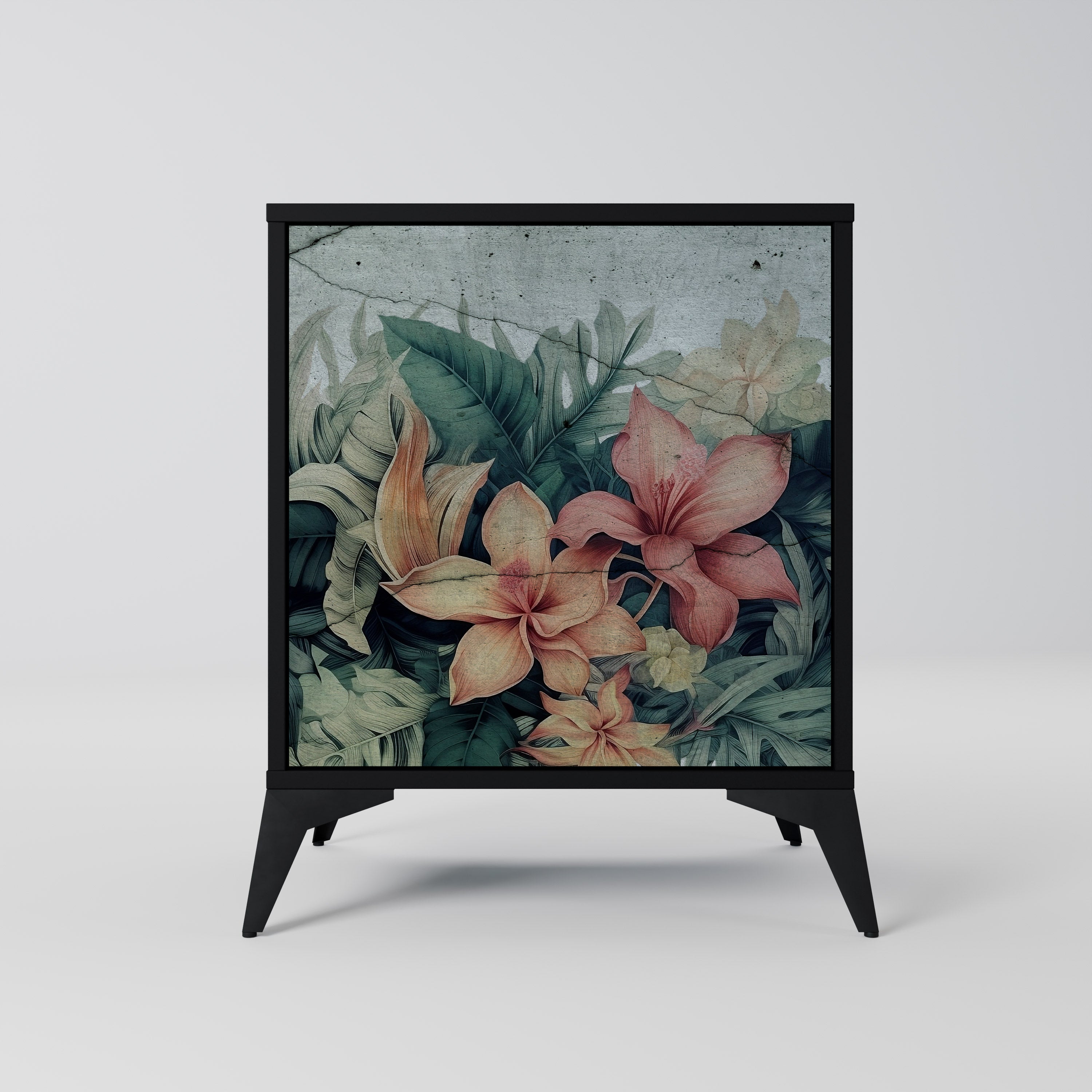 HEAVENLY BLOOM Komoda 1-drzwiowa korpus Czarny