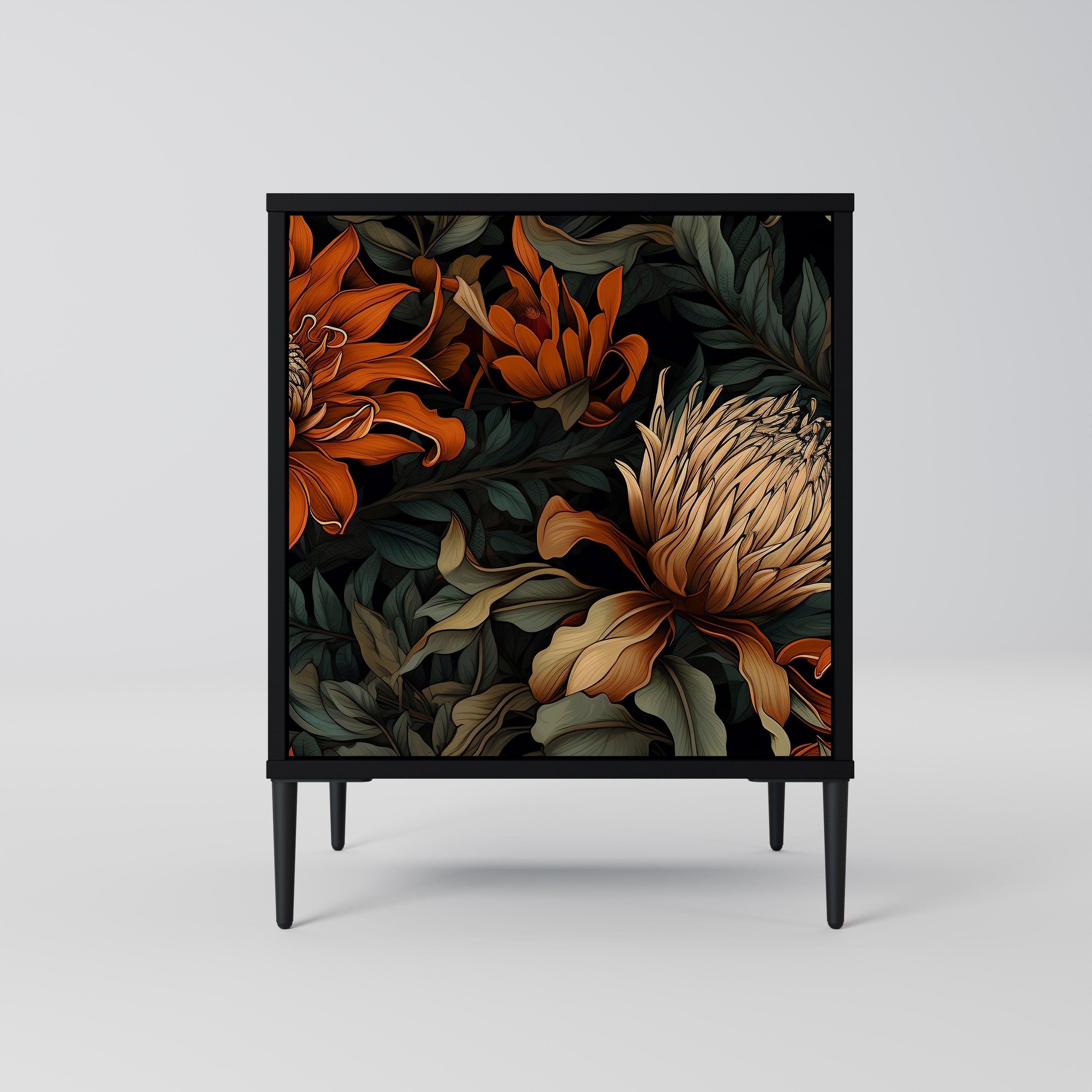 DAWN BLOOM Komoda 1-drzwiowa korpus Czarny