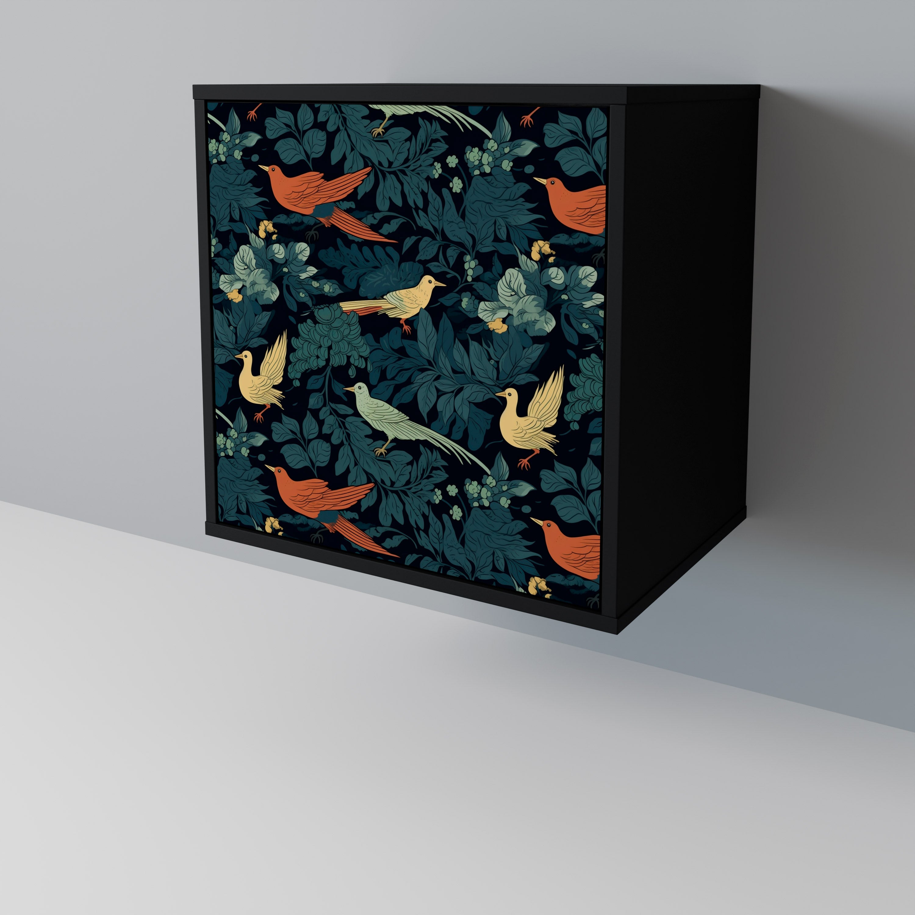 FOWL ORNAMENT Komoda 1-drzwiowa korpus Czarny