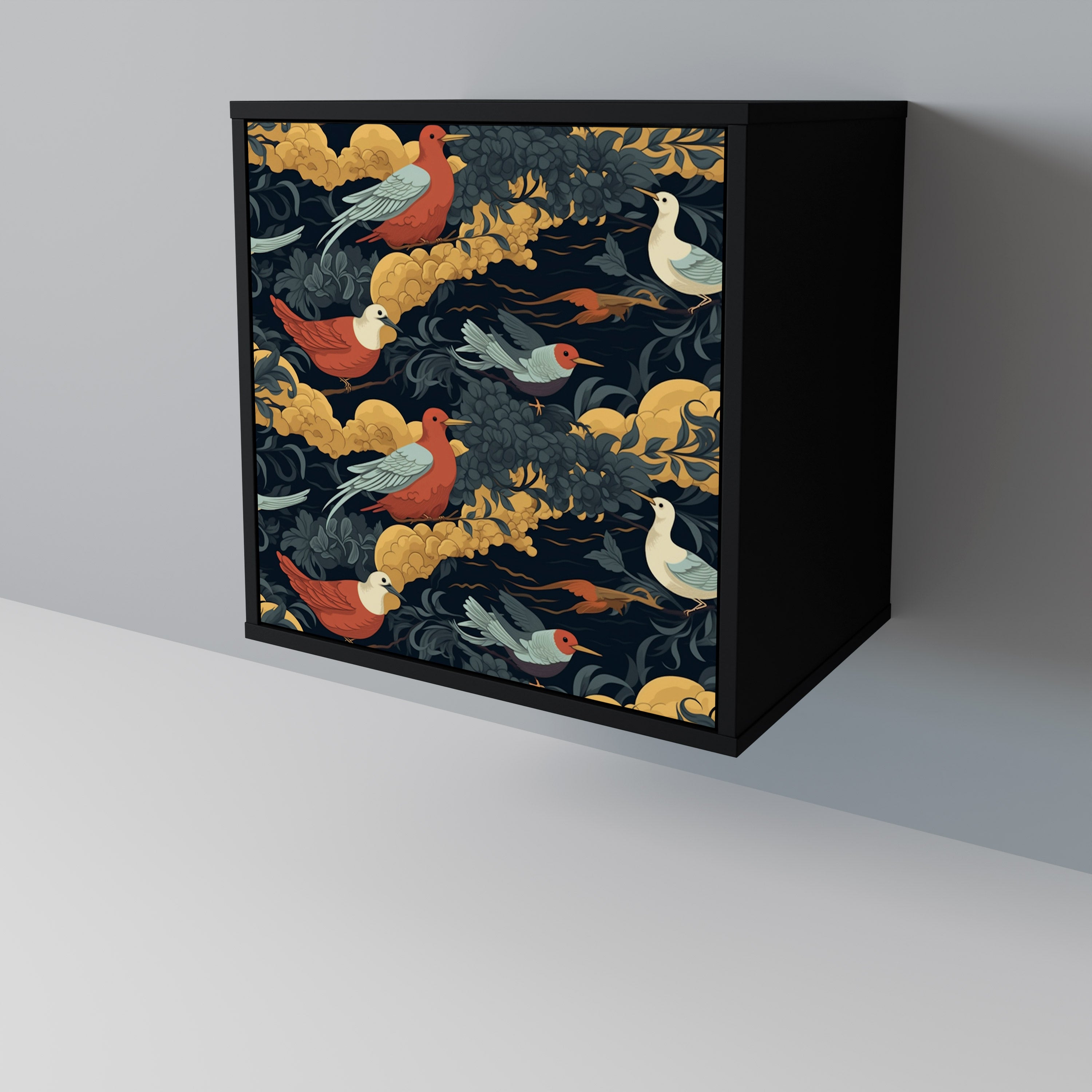 FOWLY DAZE Komoda 1-drzwiowa korpus Czarny