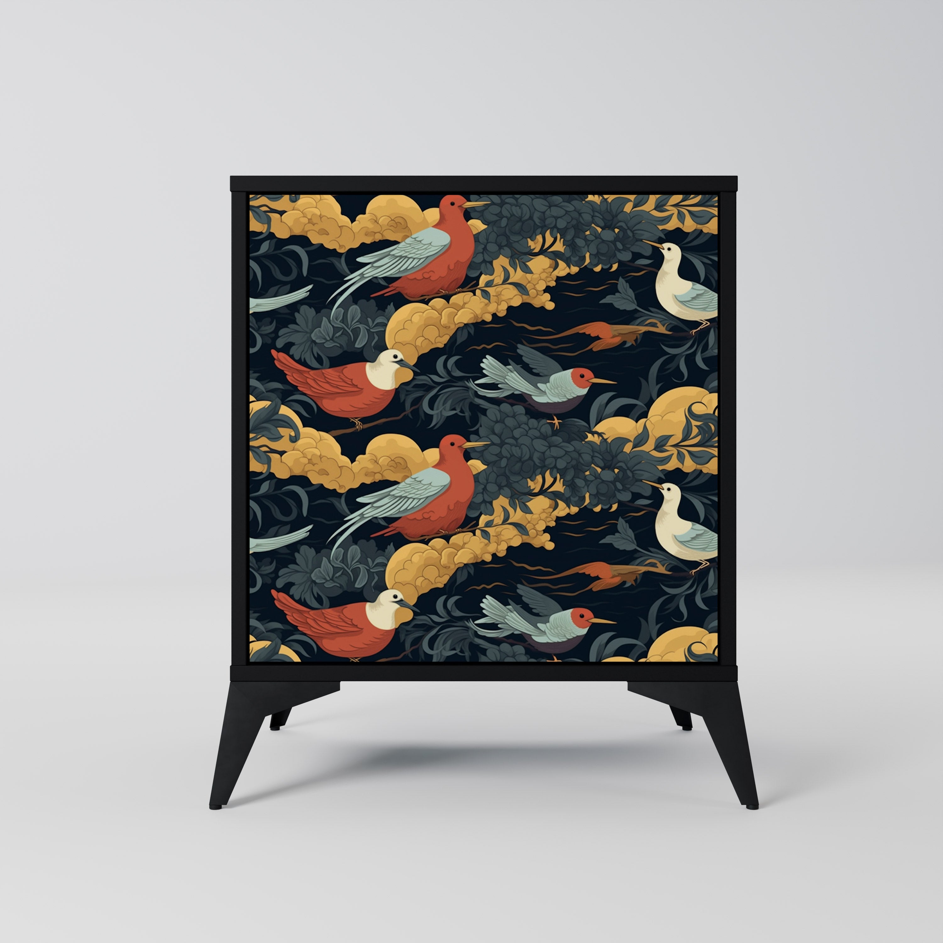 FOWLY DAZE Komoda 1-drzwiowa korpus Czarny