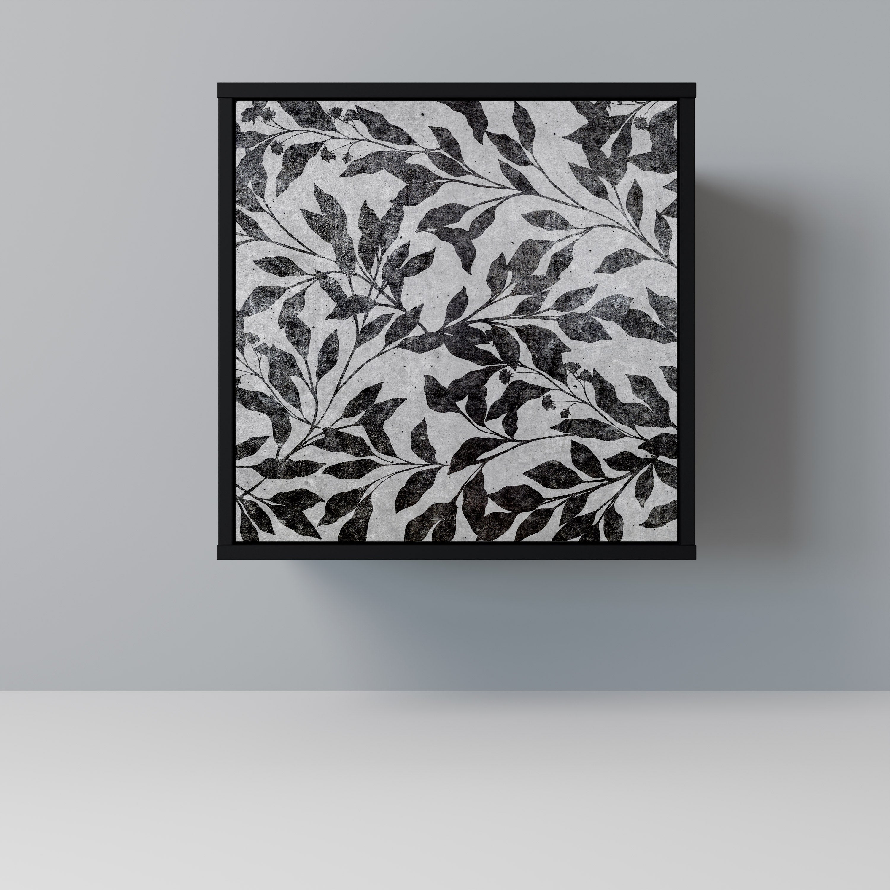 CHARCOAL SPROUT Komoda 1-drzwiowa korpus Czarny