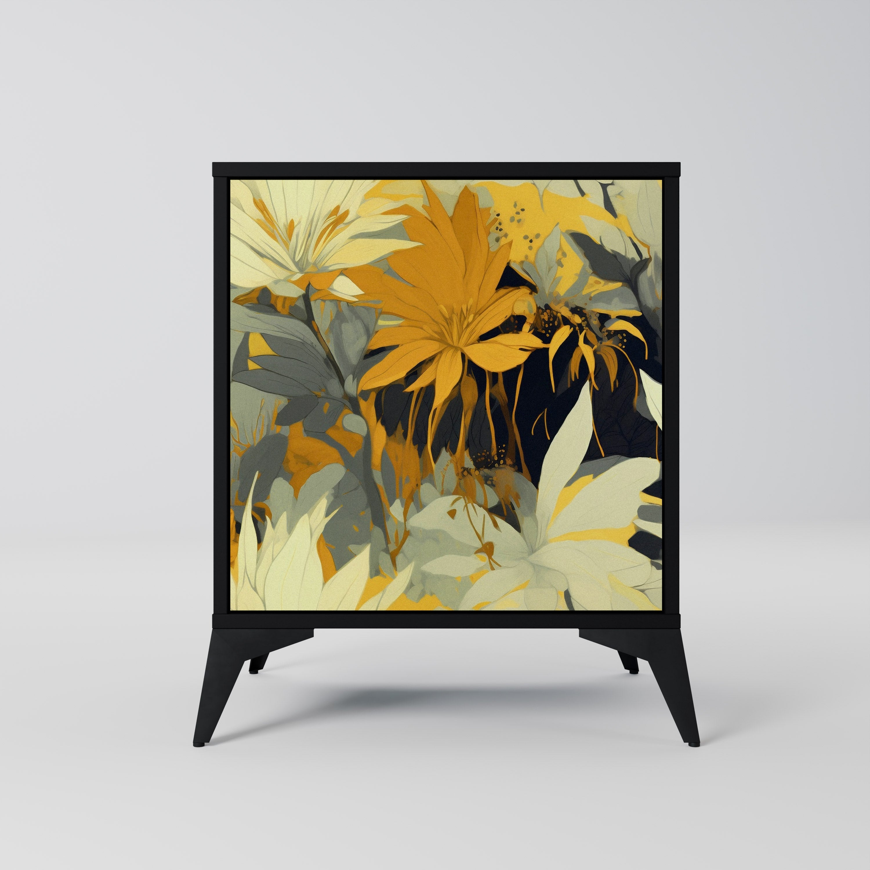 SUNKISSED LILY Komoda 1-drzwiowa korpus Czarny