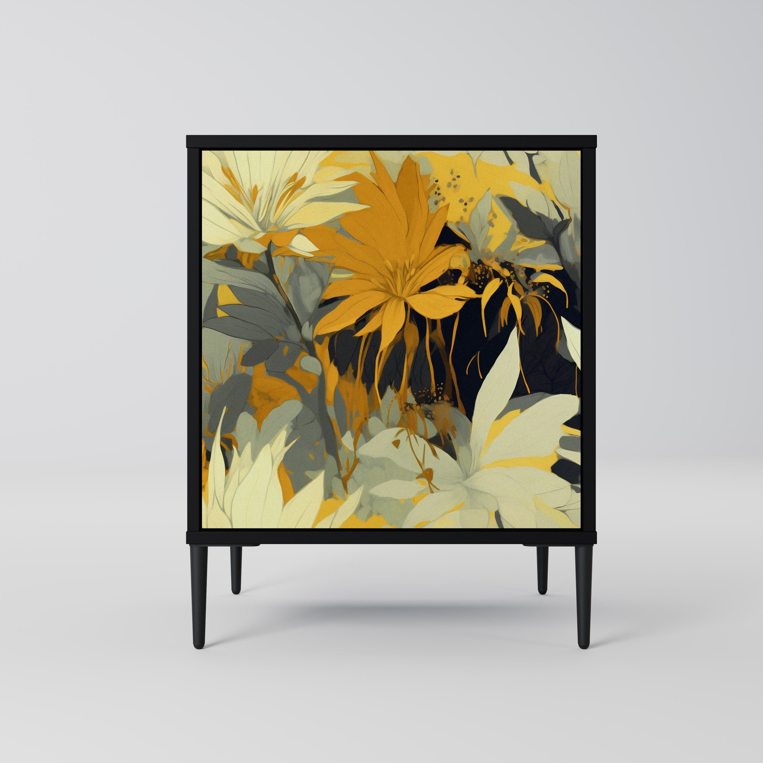 SUNKISSED LILY Komoda 1-drzwiowa korpus Czarny