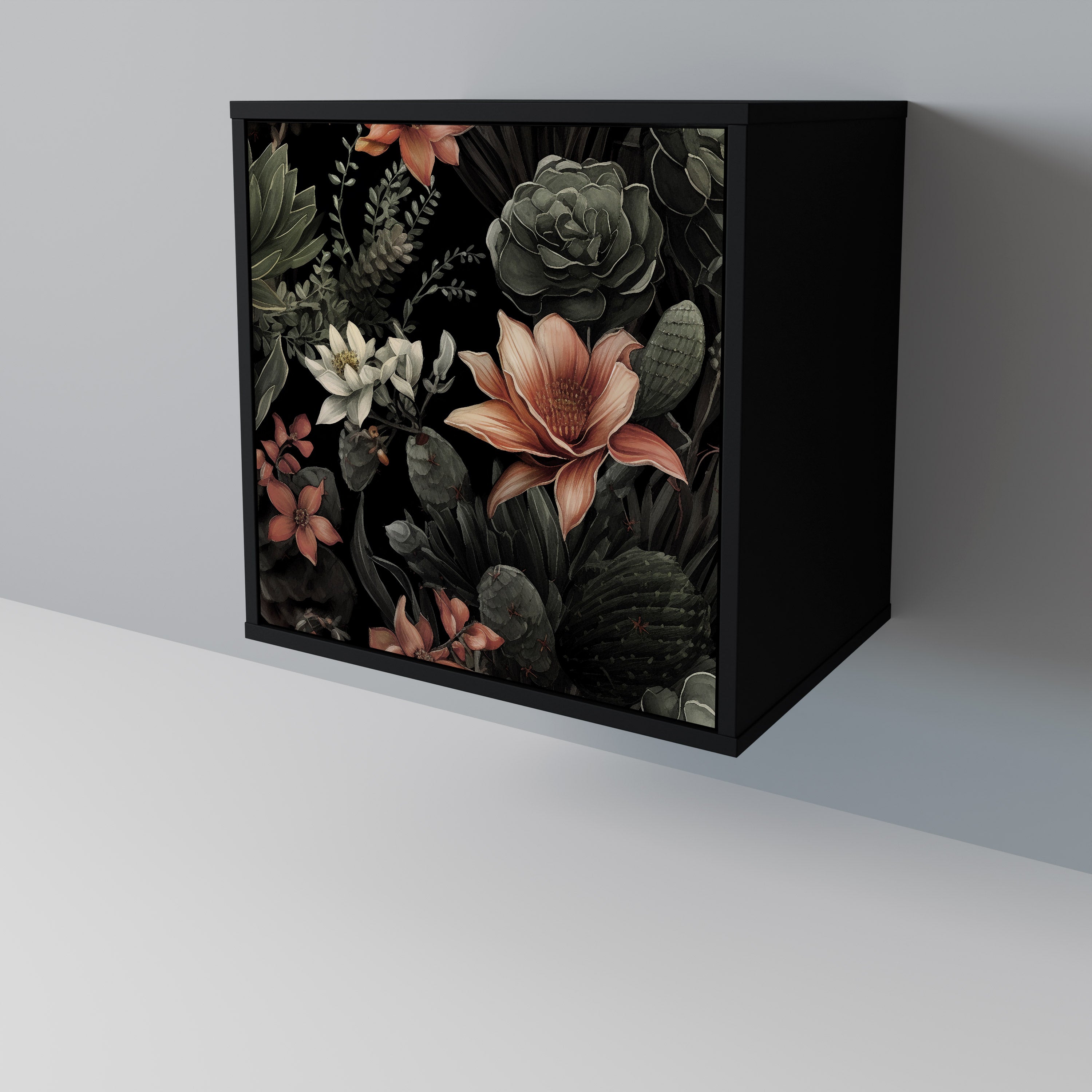 SECRET VERDURE Komoda 1-drzwiowa korpus Czarny