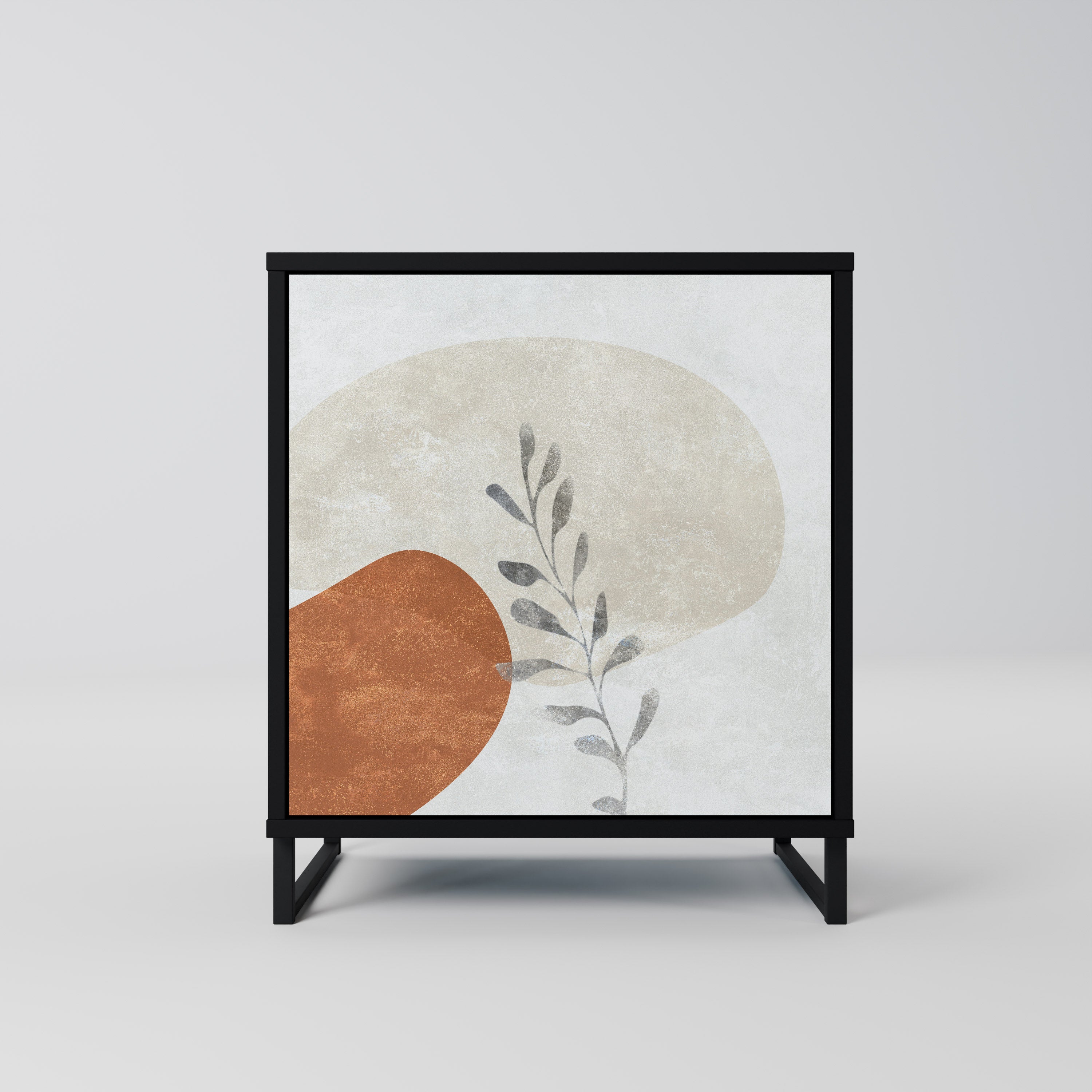 TRANQUIL TWIG Komoda 1-drzwiowa korpus Czarny