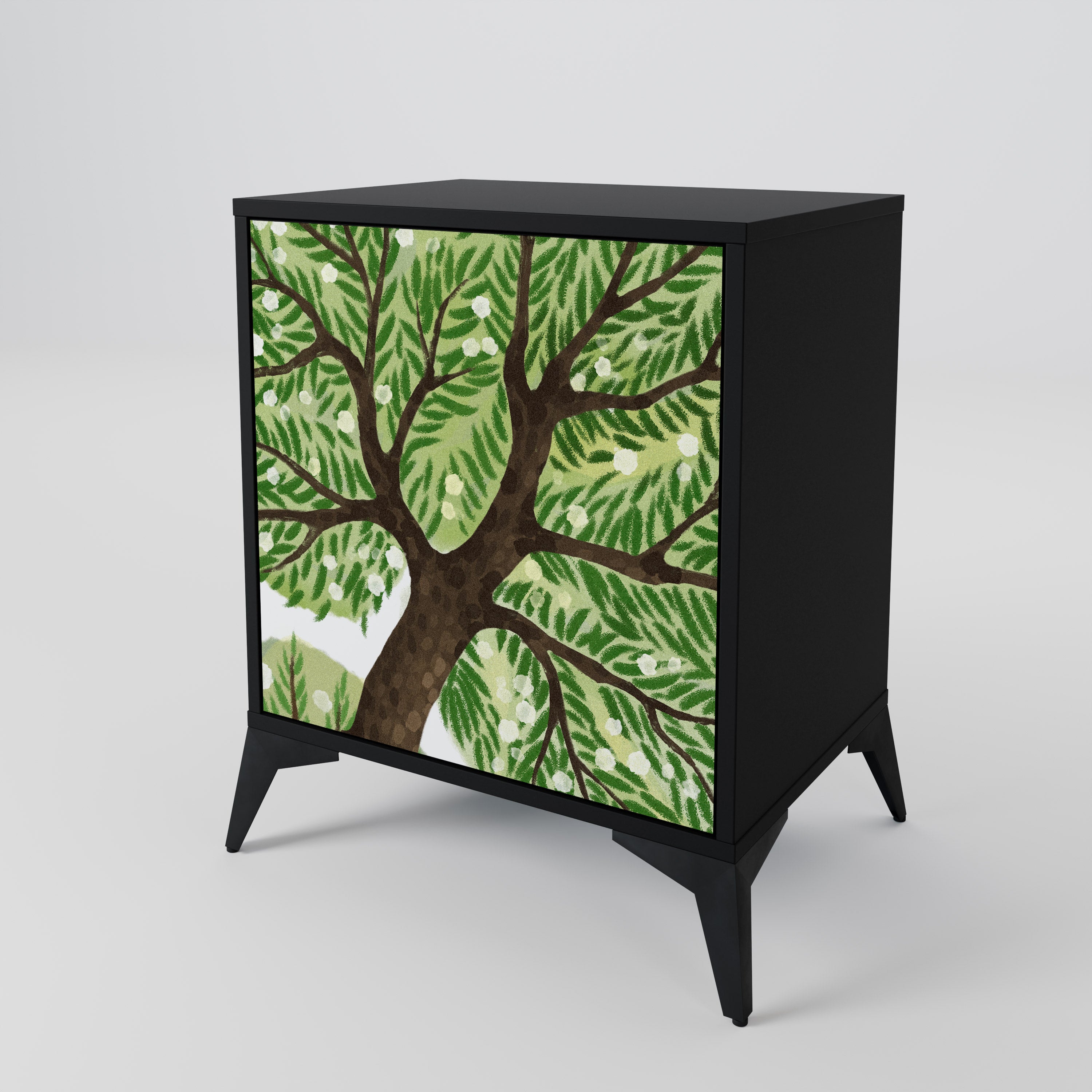 WILDERNESS DASH Komoda 1-drzwiowa korpus Czarny