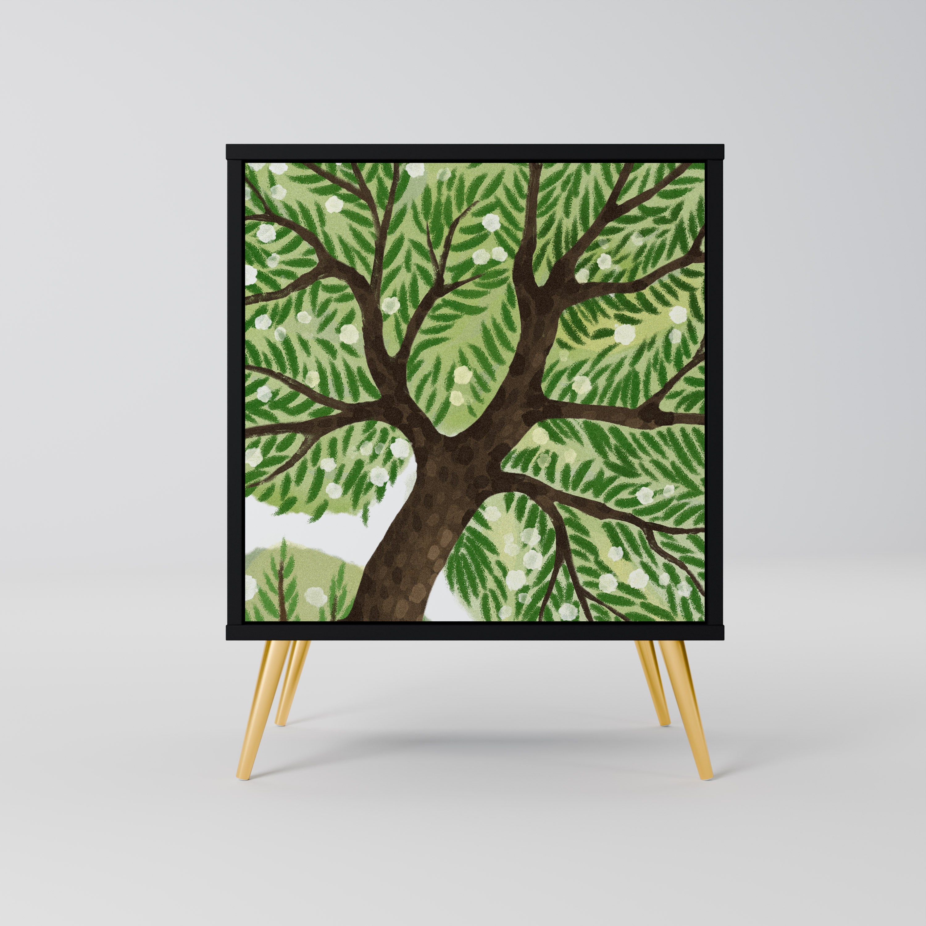 WILDERNESS DASH Komoda 1-drzwiowa korpus Czarny