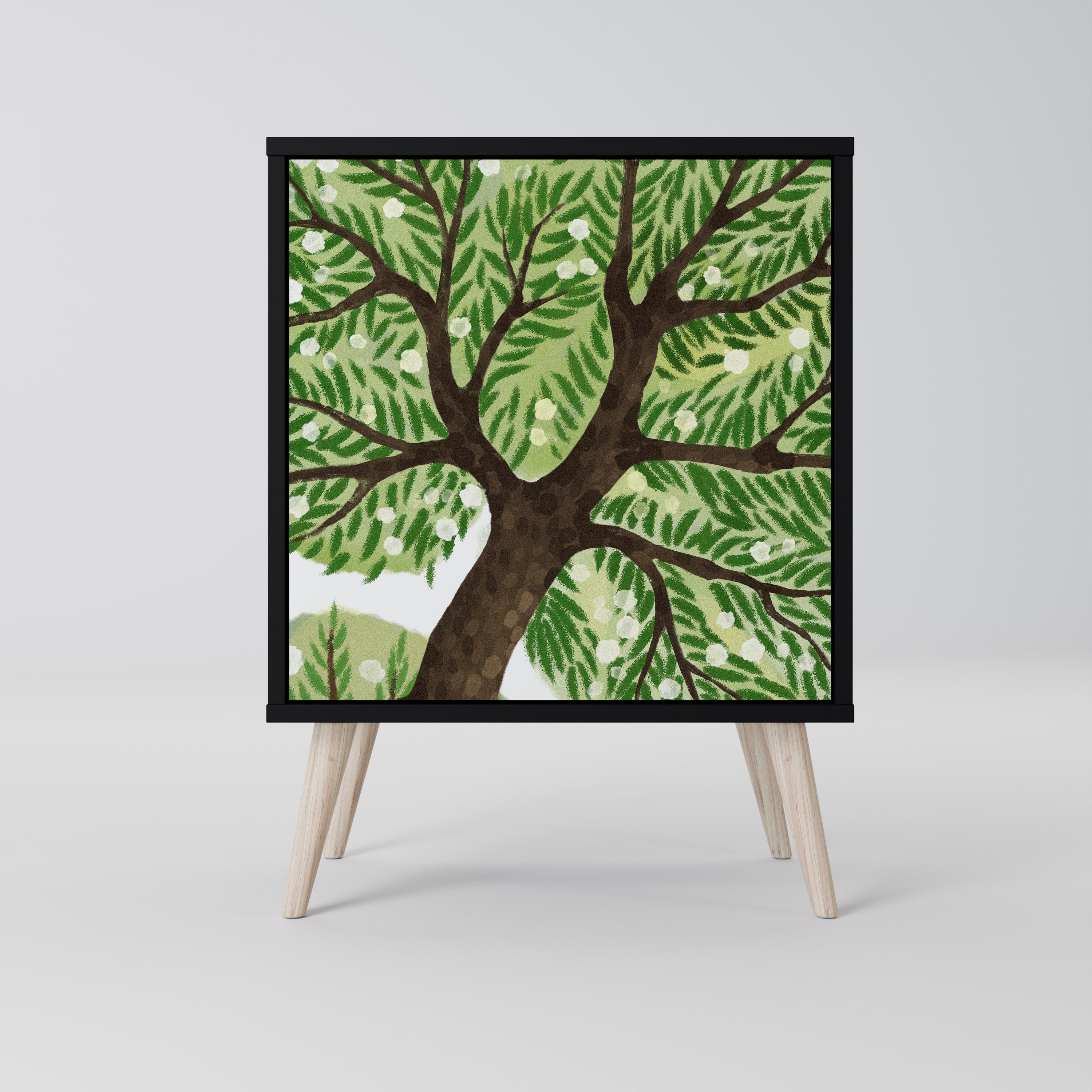 WILDERNESS DASH Komoda 1-drzwiowa korpus Czarny