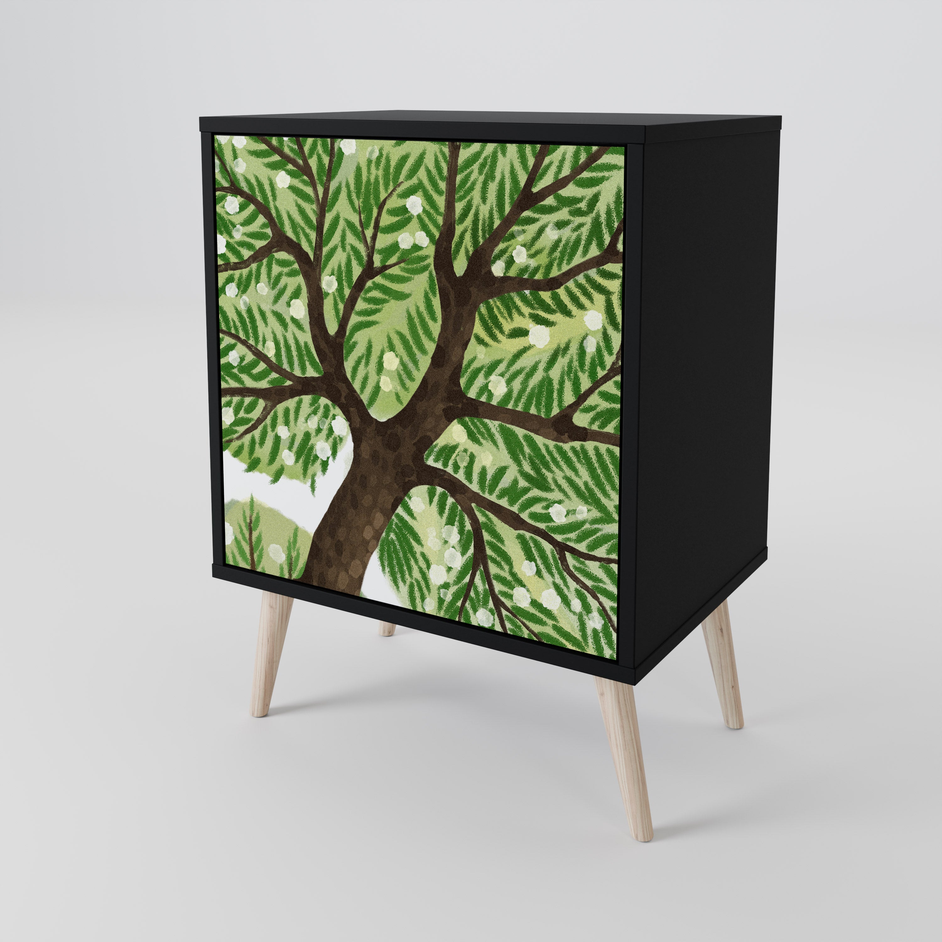 WILDERNESS DASH Komoda 1-drzwiowa korpus Czarny