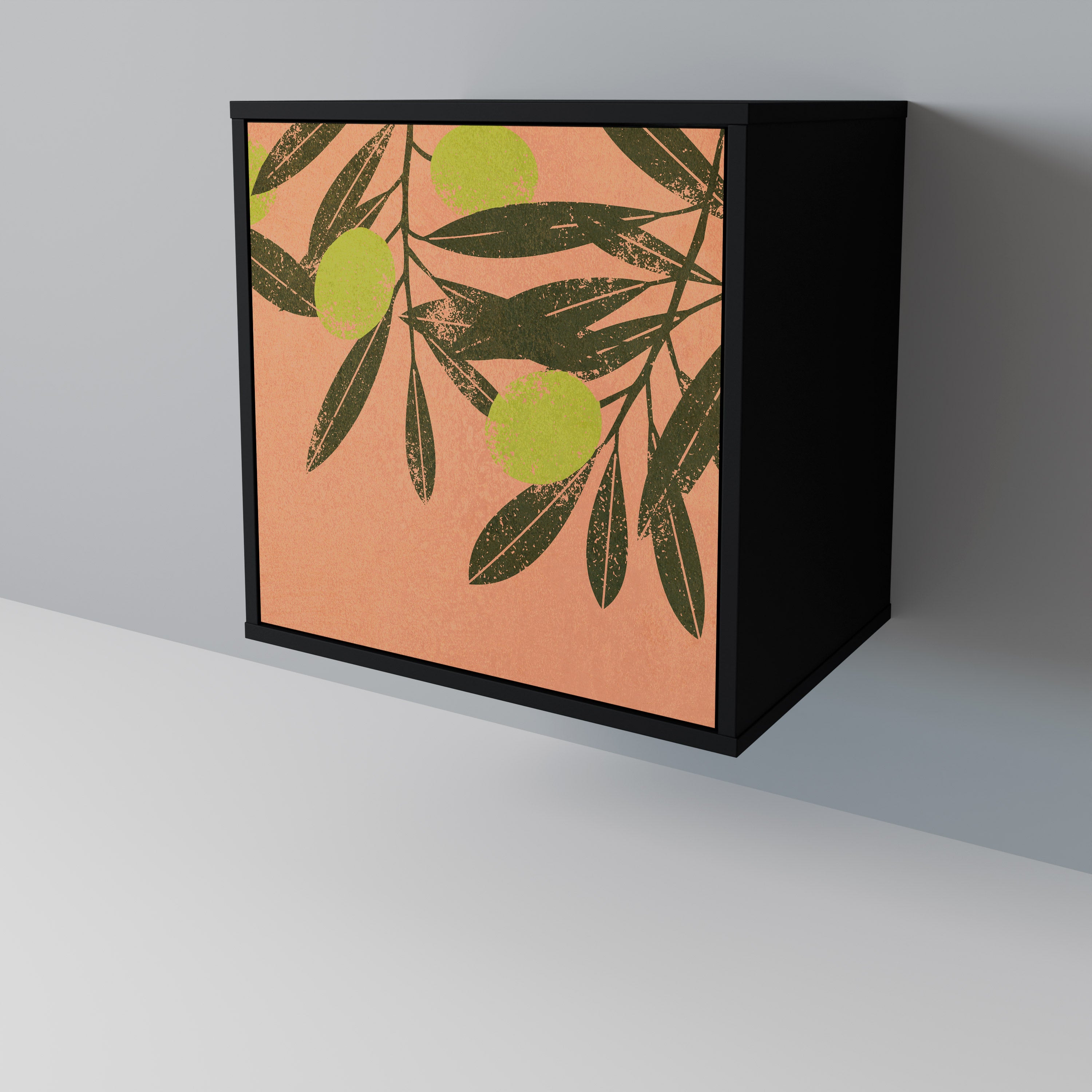 JUICY OLIVES Komoda 1-drzwiowa korpus Czarny