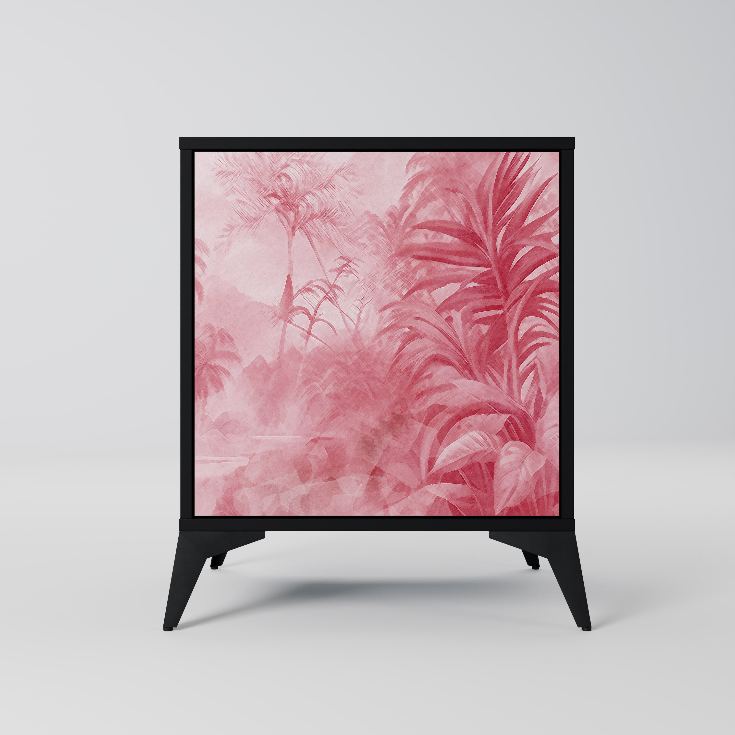 SWEET TROPICS Komoda 1-drzwiowa korpus Czarny