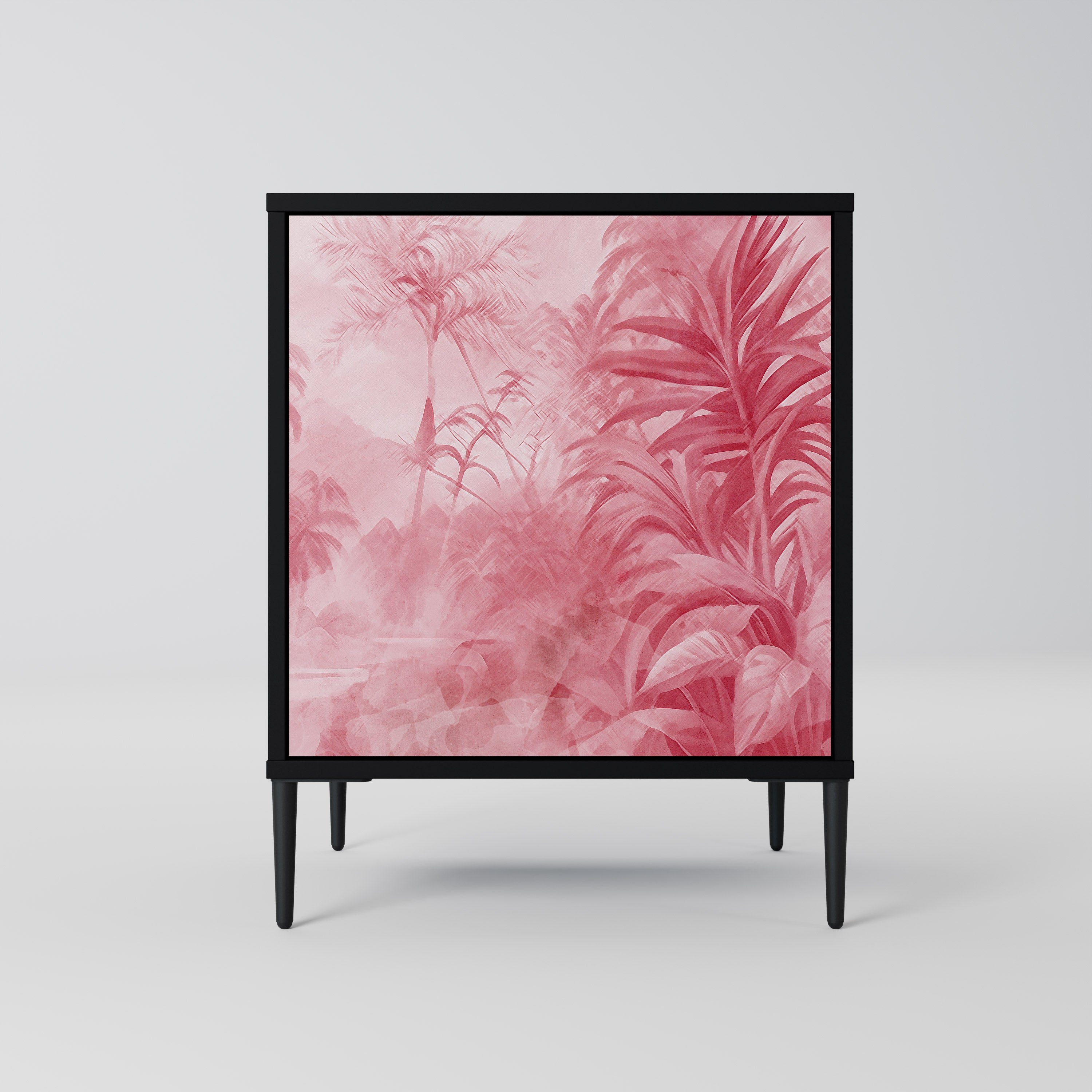 SWEET TROPICS Komoda 1-drzwiowa korpus Czarny