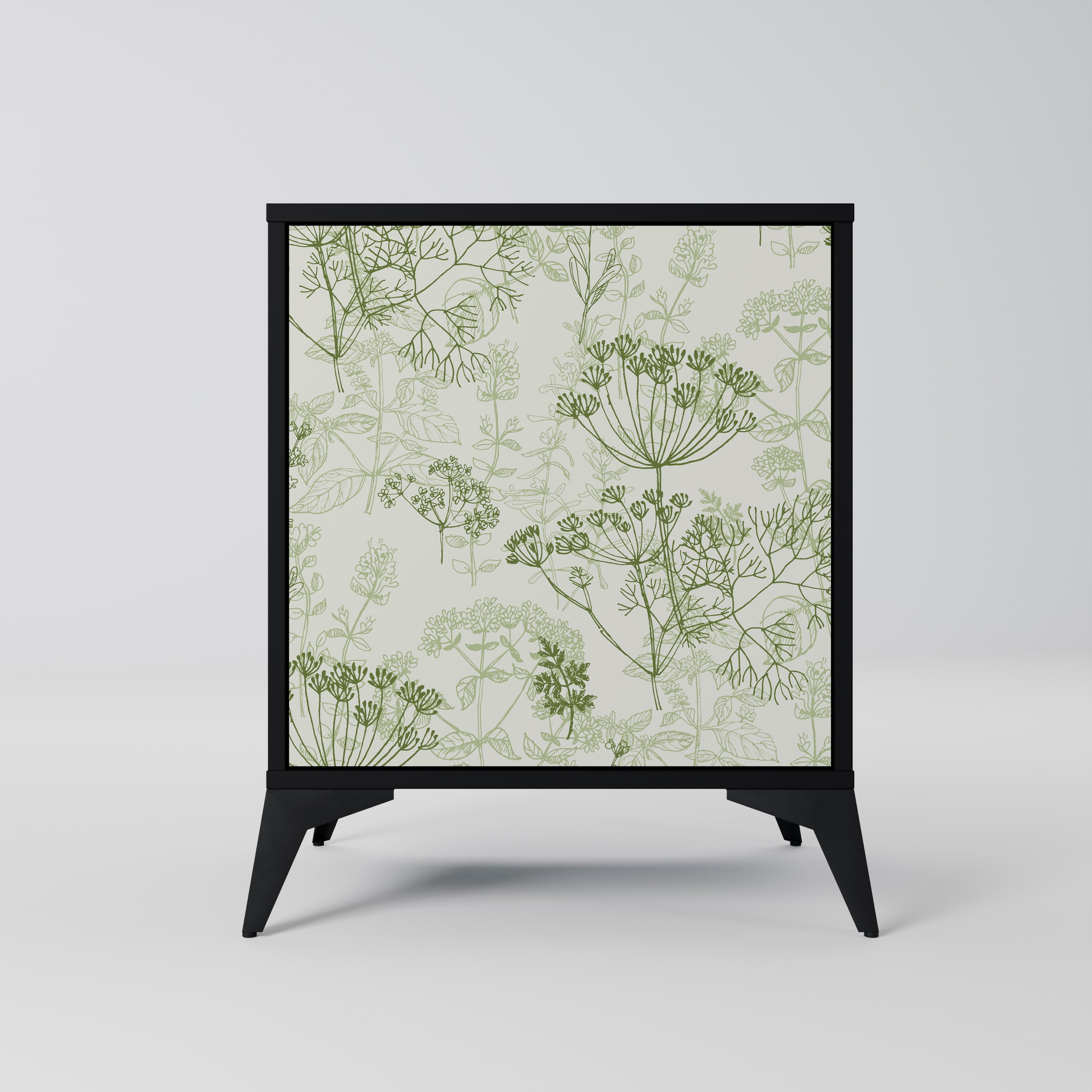 FENNEL BALDACHIN Komoda 1-drzwiowa korpus Czarny