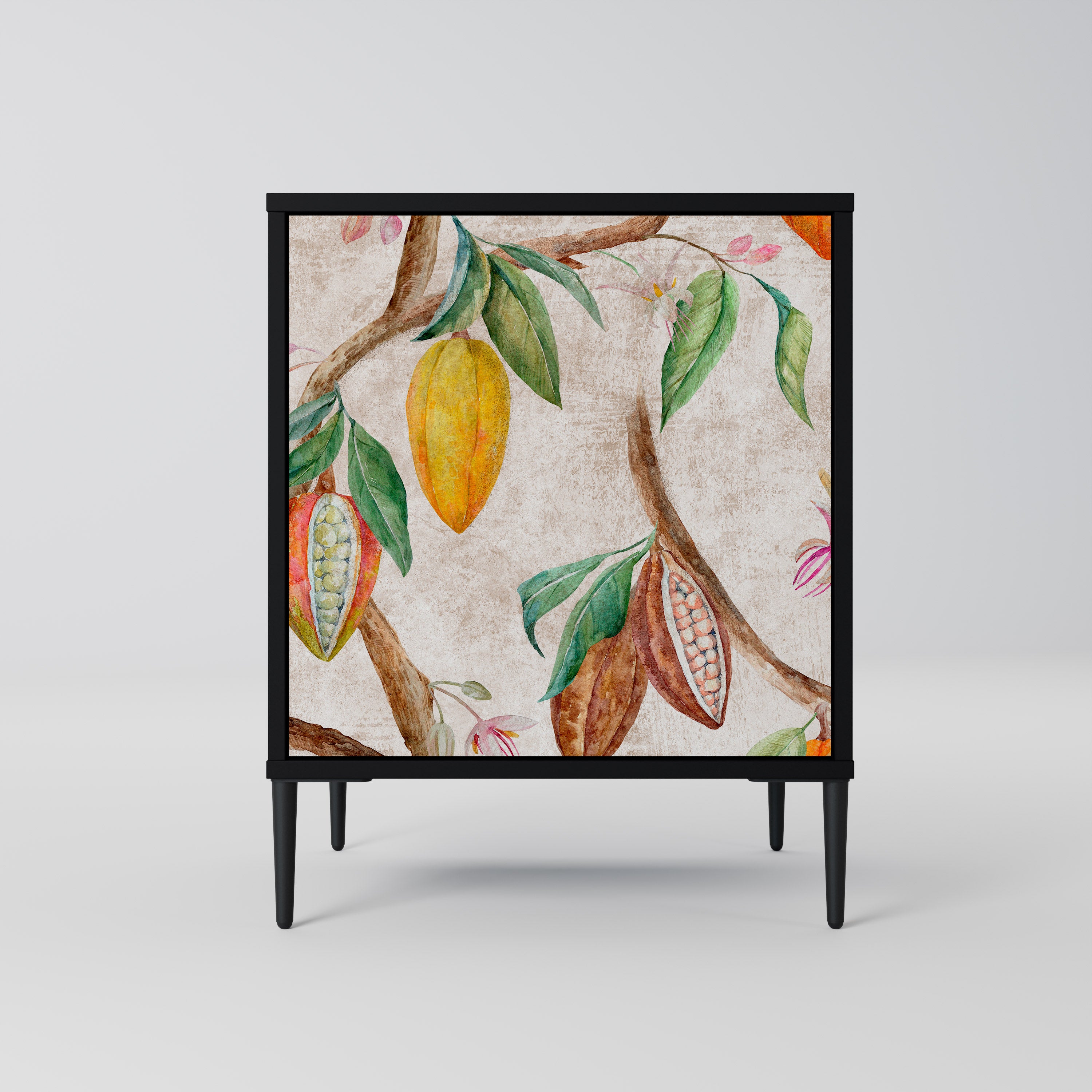 COCOA FRUITS Komoda 1-drzwiowa korpus Czarny